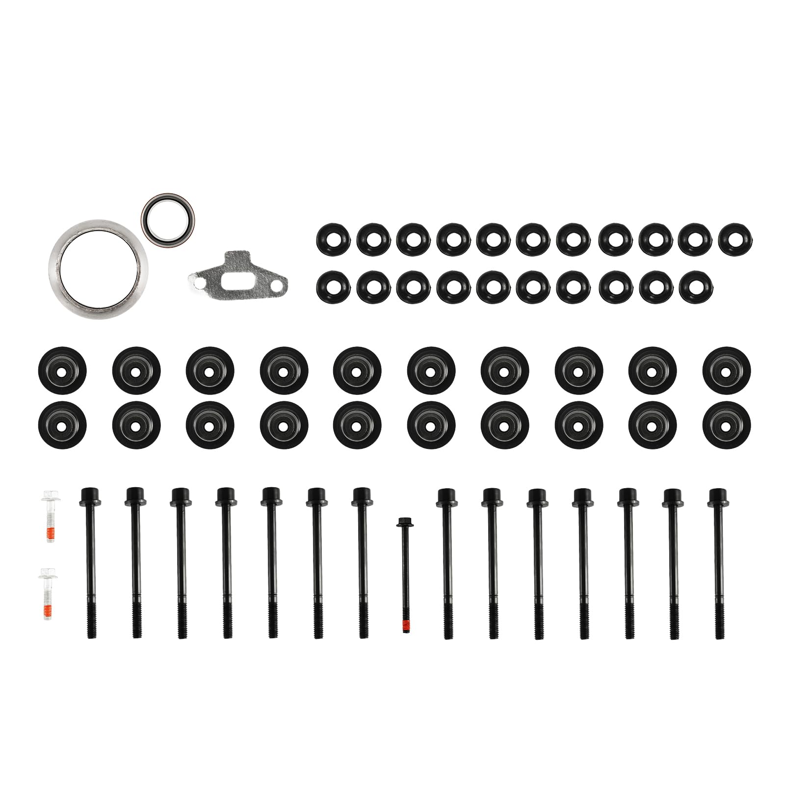 Kac 28Pcs Head Gasket Set Replacement For 04-06 Colorado/Canyon 3.5L,06 H3 3.5L,06 I-350 3.5L Oem# Hs26336Pt/Es71334/Es72195