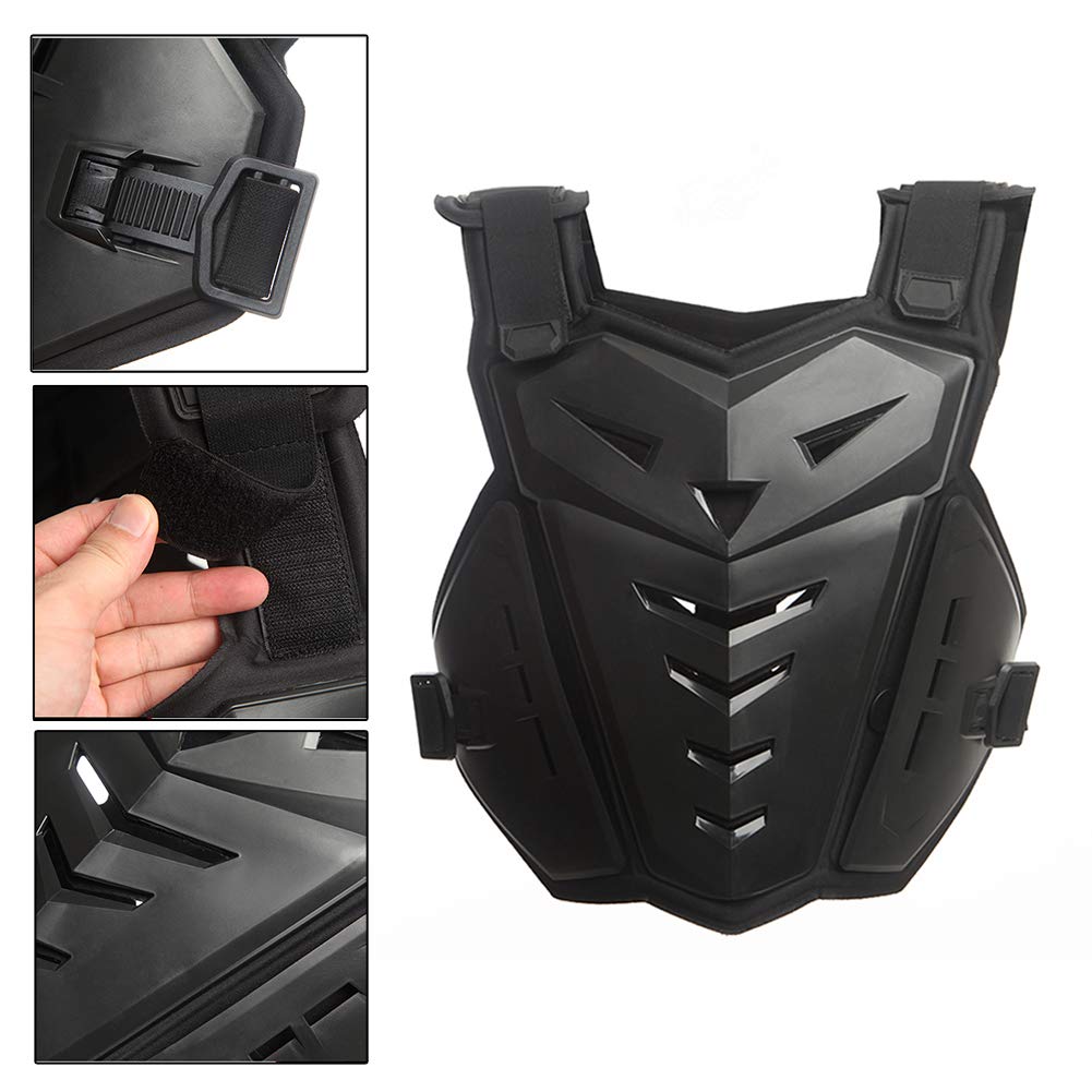 Motorcycle Armor Body Guard Vest, Dirtbike Riding Off-Road Racing Cycling Skiing Motocross Adult Kids Chest Body Protector Shirt