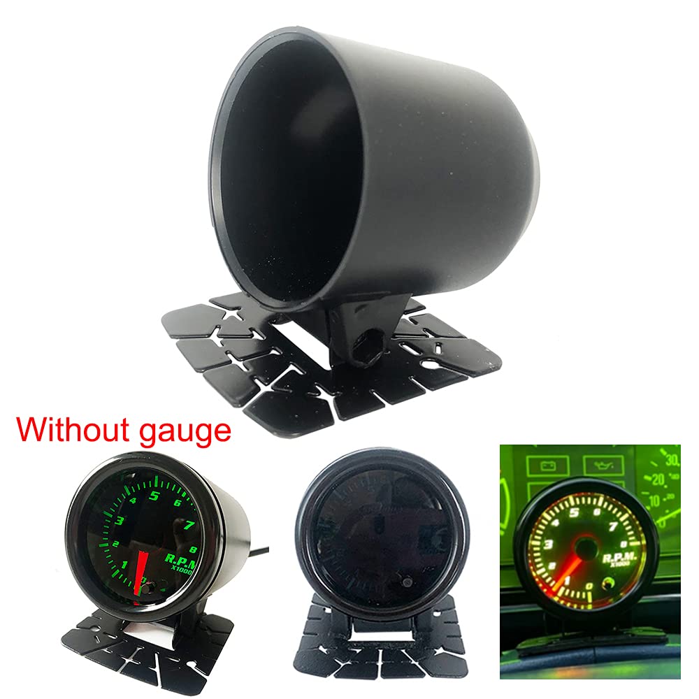 Sreuoil Universal 52Mm 2'' Single Gauge Pod Dash Swivel Mount Holder Fits For Automotive Replacement Housing Pods Meter Cup (Sma