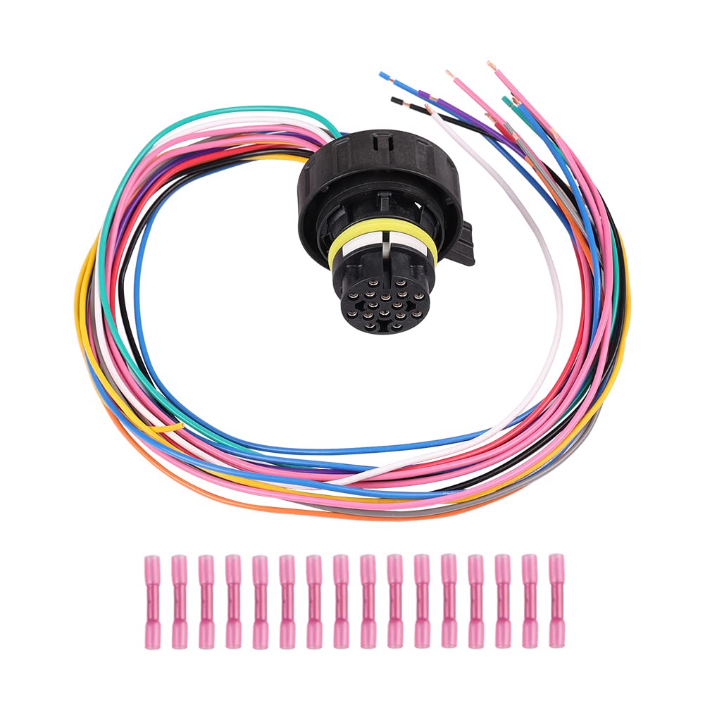 WMPHE Compatible with 6l80E 6l90E External Harness Repair Kit Chevy GMC 6L80E 6L90E, Automatic Transmission 6R60 6R80 6R75, Wiri