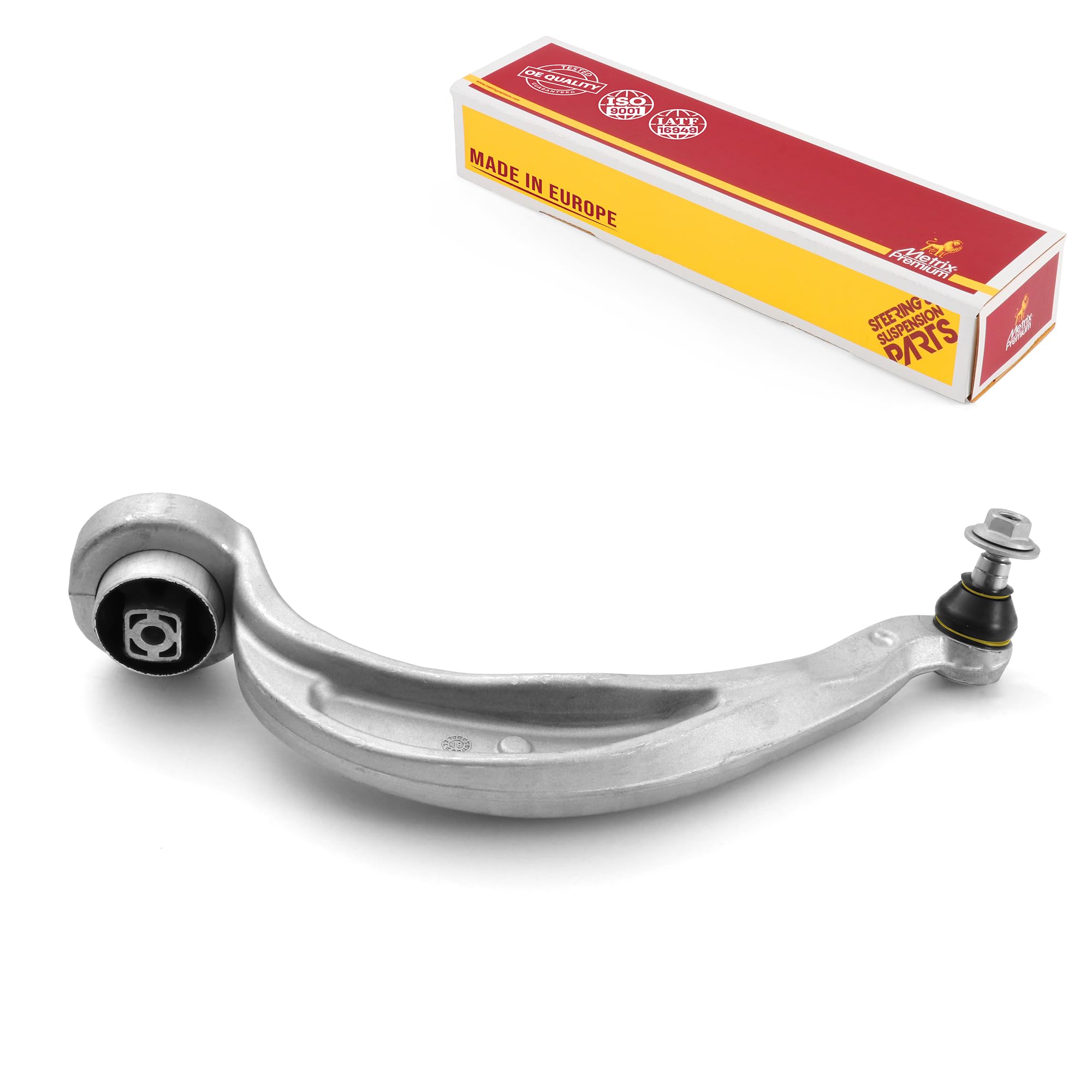 Metrix Premium Chassis Parts - Front Right Lower Rearward Control Arm W Ball Joint & Bushing Assembly Fits 2010 Audi A4, A4 Quat
