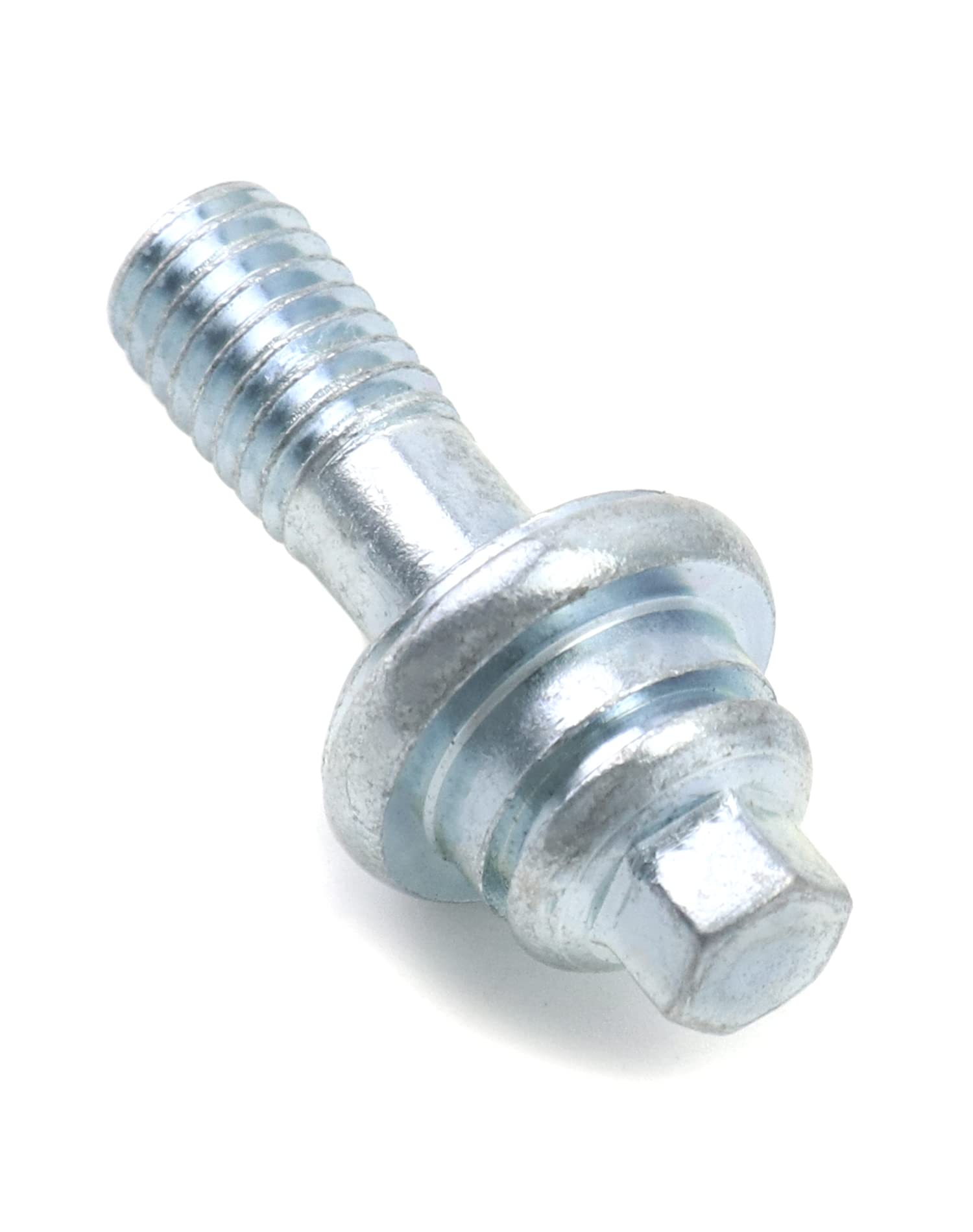 QWORK Side Post Battery Terminal Bolt, 4 Pairs 3/8'' Standard Battery Terminal Stud Connector, Battery Binding Post Extender Stu