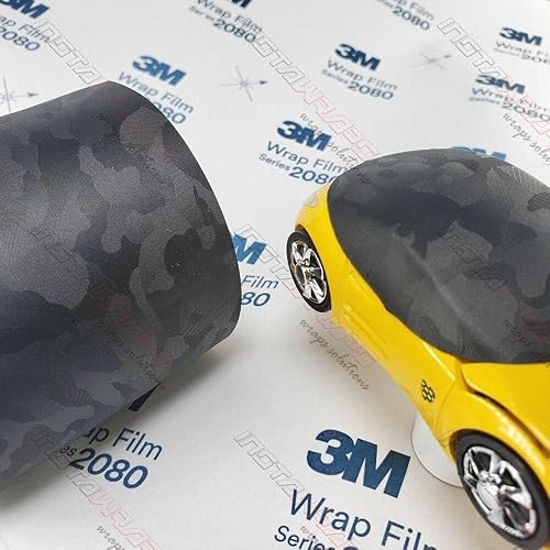 3M 1080 Sb12 Shadow Black 5Ft X 2Ft (10 Sq/Ft) Car Wrap Vinyl Film