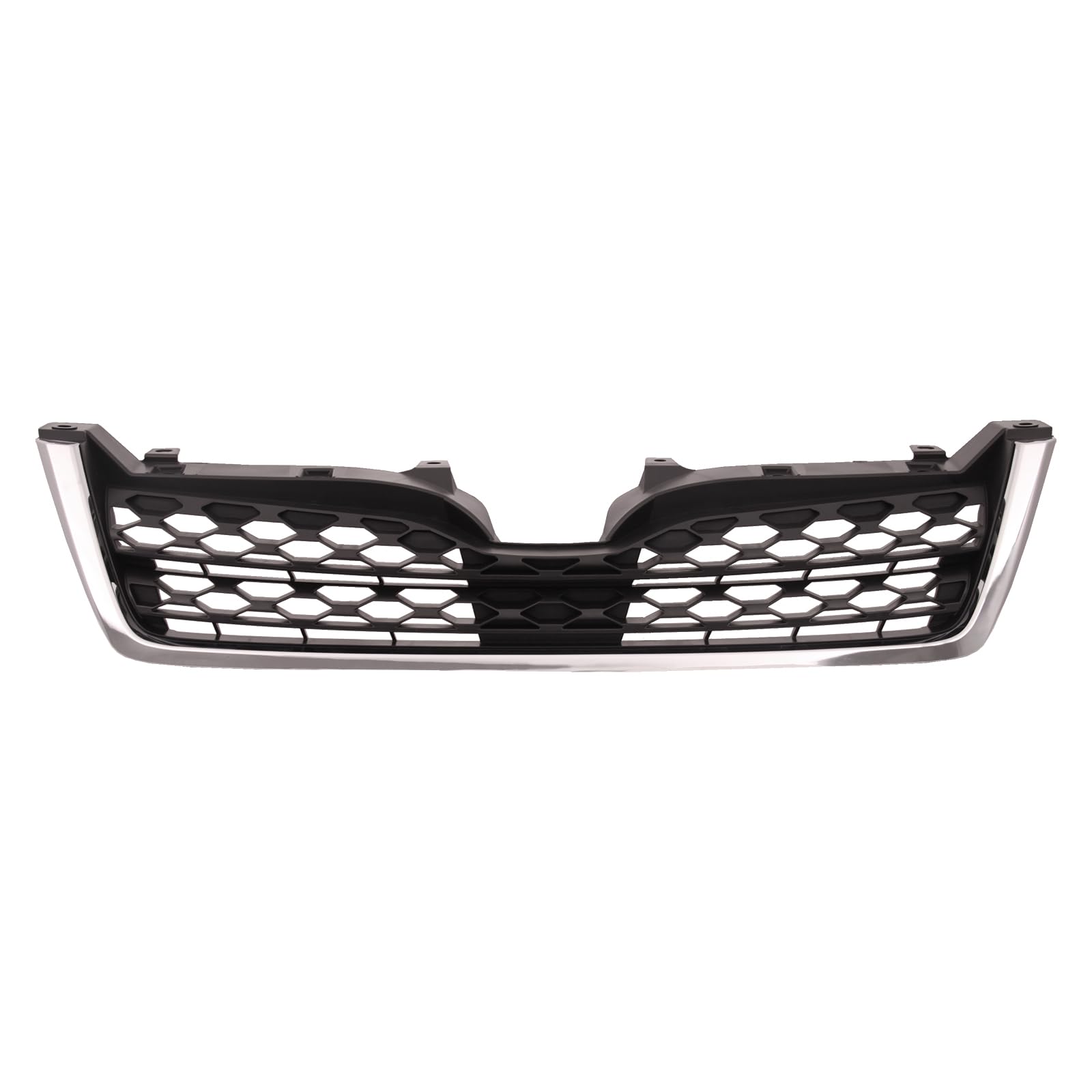 TYG (CAPA QUALITY) Chrome Front Grille Compatible with 2014-2016 Subaru Forester 2.5L Eng Type1, ABS OEM Replacement Bumper Gril