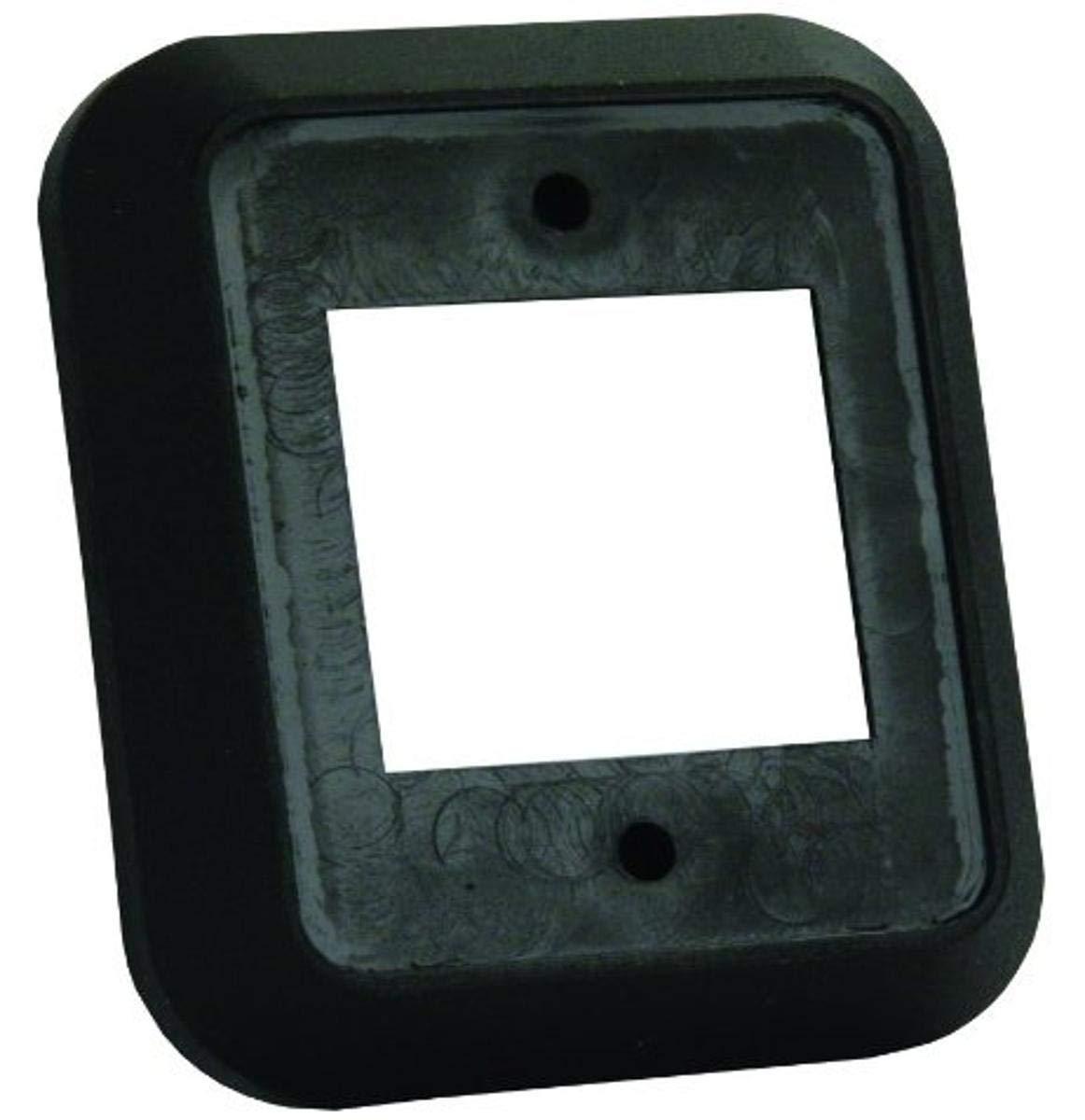 JR Products 13525 Double Switch Wall Spacer - Black