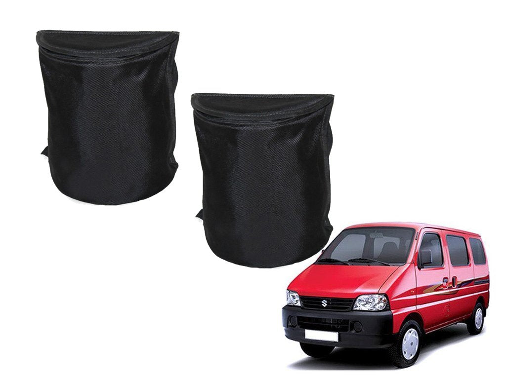 Kozdiko Semi Cylindrical Car Dustbin Set of 2 Pcs for Maruti Suzuki Eeco