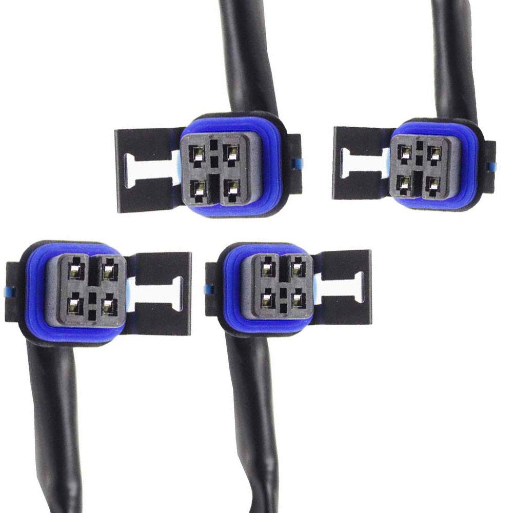 Sangyue 4x Oxygen O2 Sensor for 2014-2018 Chevrolet Impala 3.6L; 2013-2018 Cadillac XTS 3.6L Upstream + Downstream