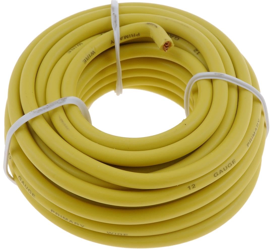 Dorman 85714: 12 Gauge Yellow Primary Wire- Card