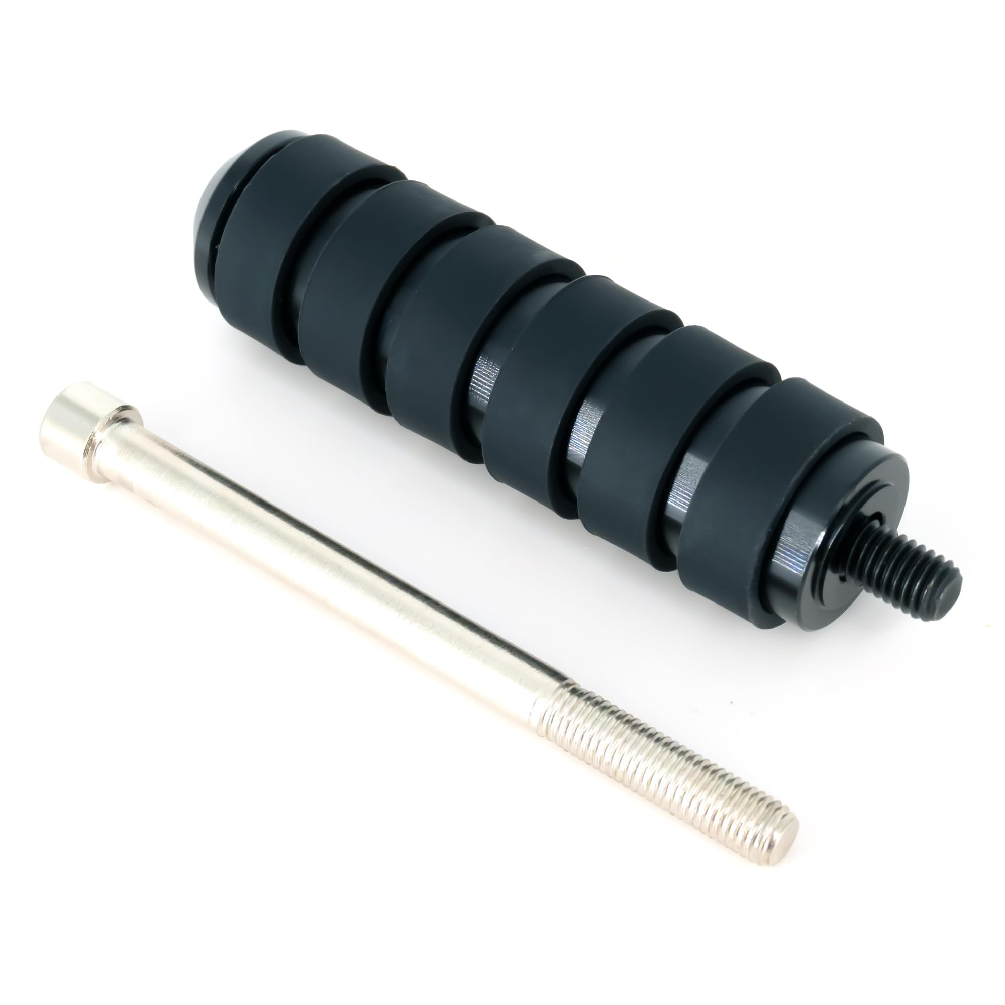 Generic Motorcycle Shift Peg, 3.8" Extended Toe, Alloy Steel, Black, Model SP-3.8 for Harley Softail, Sportster, Dyna, Touring