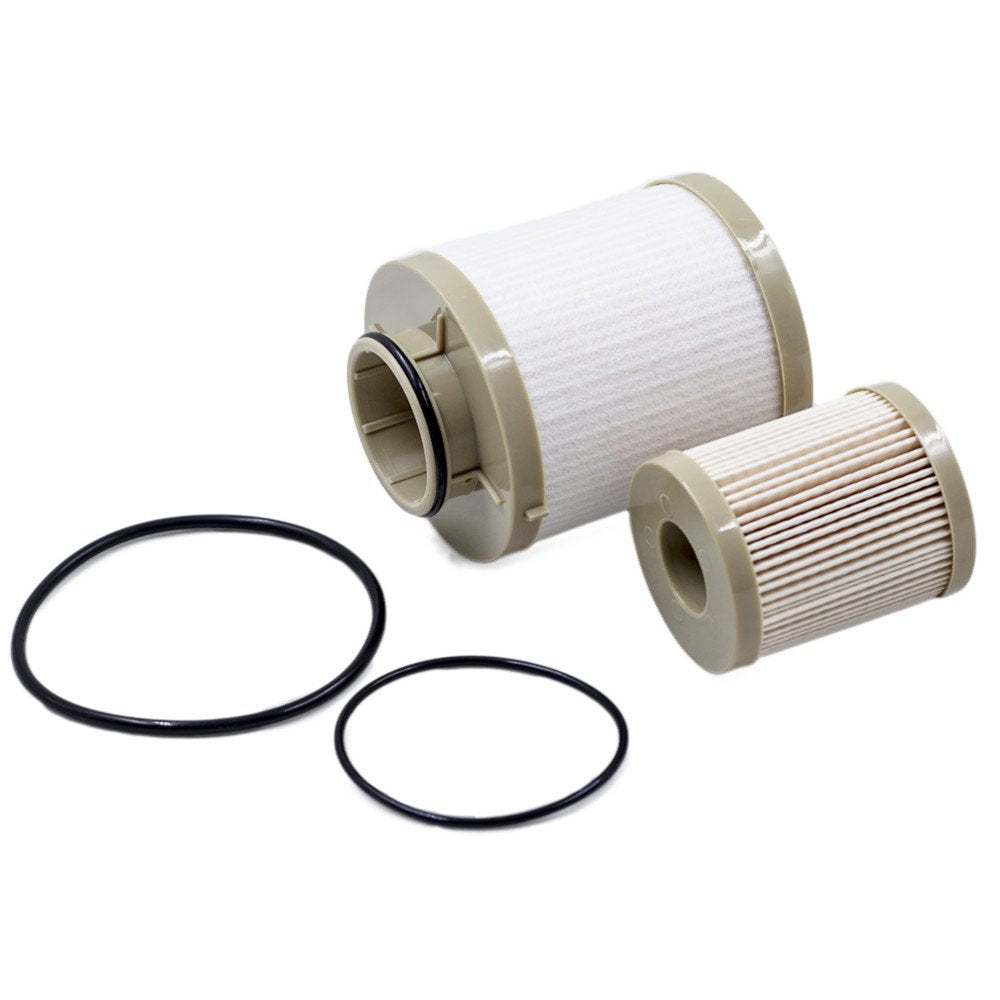 Ifjf Fd4616 Fuel Filter Lower Lifter Pump Filter And Upper Fuel Bowl Filter Replacement For 6.0L V8 Super Duty F250 F350 F450 F5