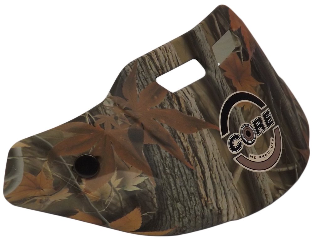 Core Forester Deluxe Half Helmet Visor Peak (Camo)
