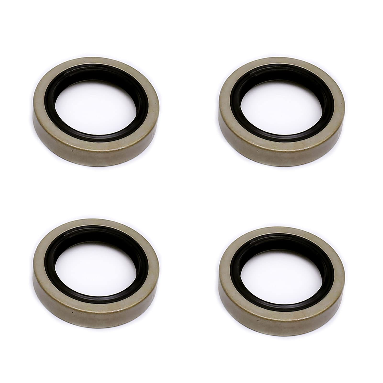 FKG Trailer Hub Wheel Grease Seal 15192TB 1.500'' x 1.987'' x 0.250'', Set of 4
