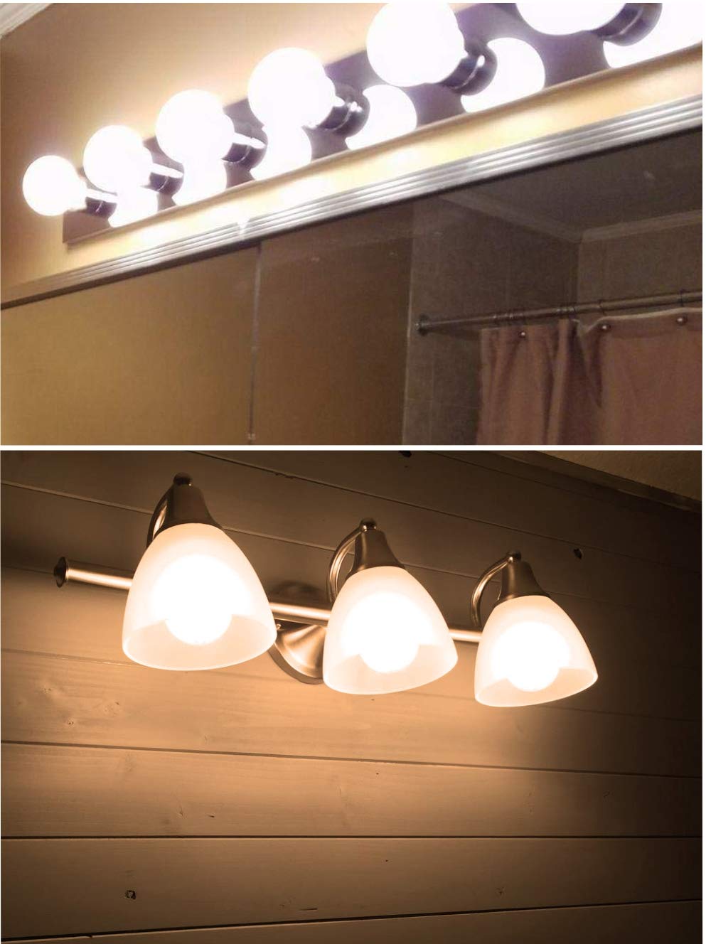 Neanete 12V LED Light Bulbs - 1156 BA15S Bright White, 6000K, Pack of 4, Ceramic, 30-40W Equivalent for RV,