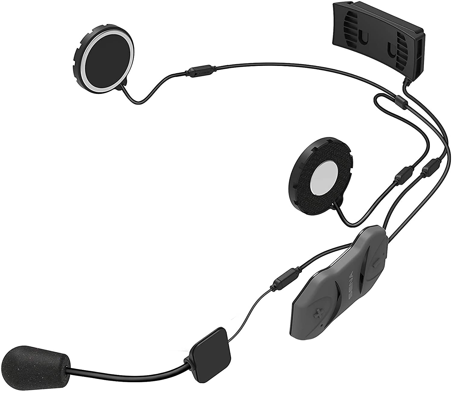 Sena Adult 10R Low Profile Motorcycle Bluetooth Communication System, Black, Single Pack 2022 Us
