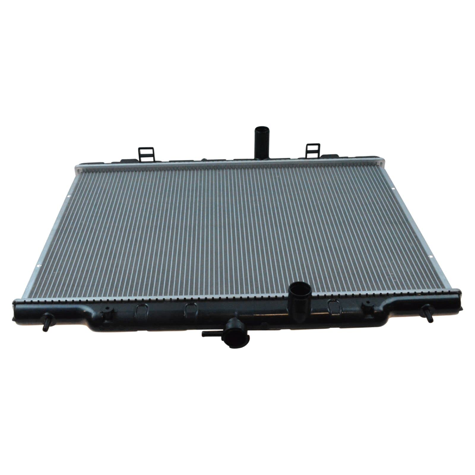 Trq Radiator Assembly Aluminum Core Compatible With 08-13 Nissan Rogue 14-15 Rogue Select Cu13047 Ni3010209