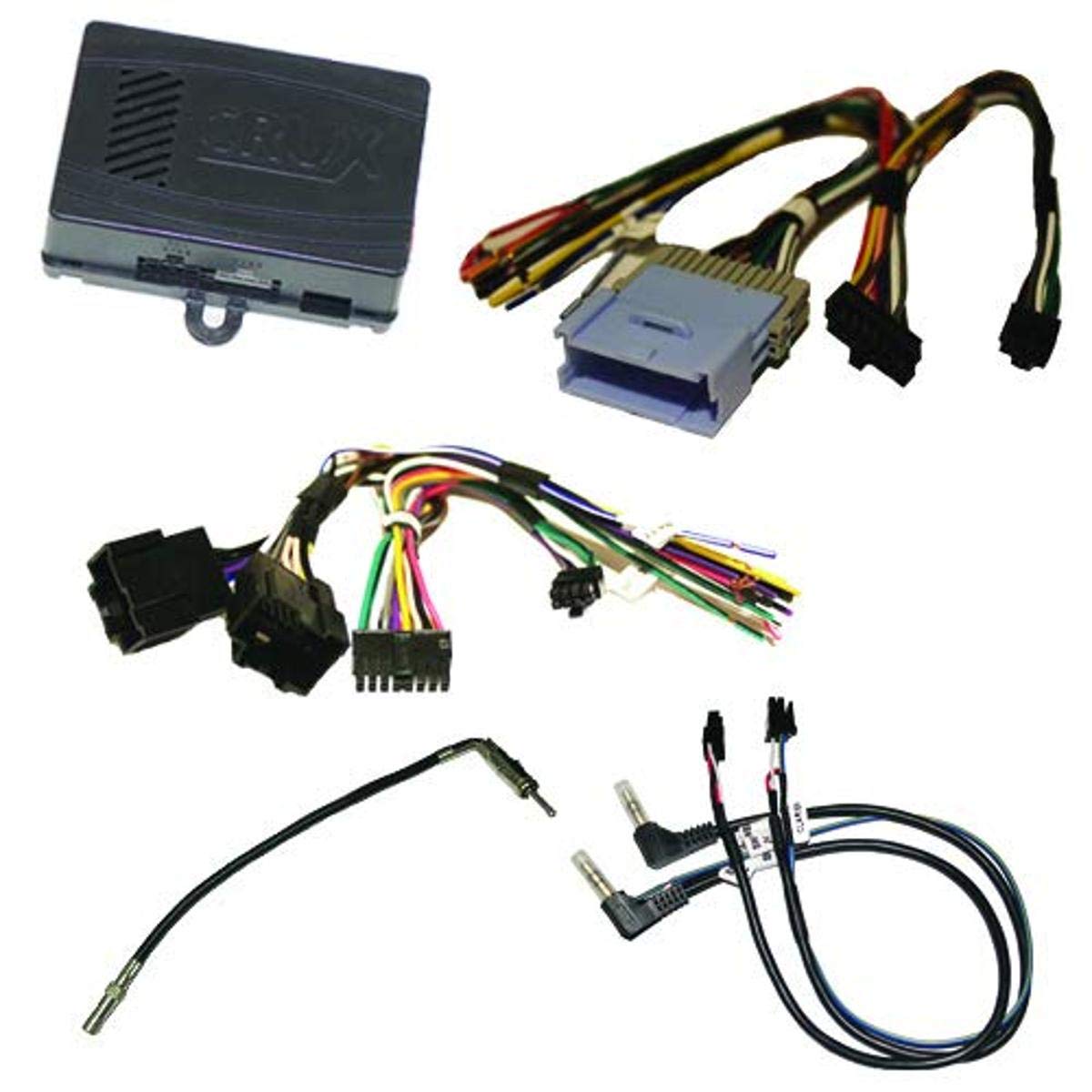 Swrgm-51 Radio Replacement Interface To Retain Factory Steering Wheel Control And Warning Chime Functions On Select Gm Lan 11-Bi
