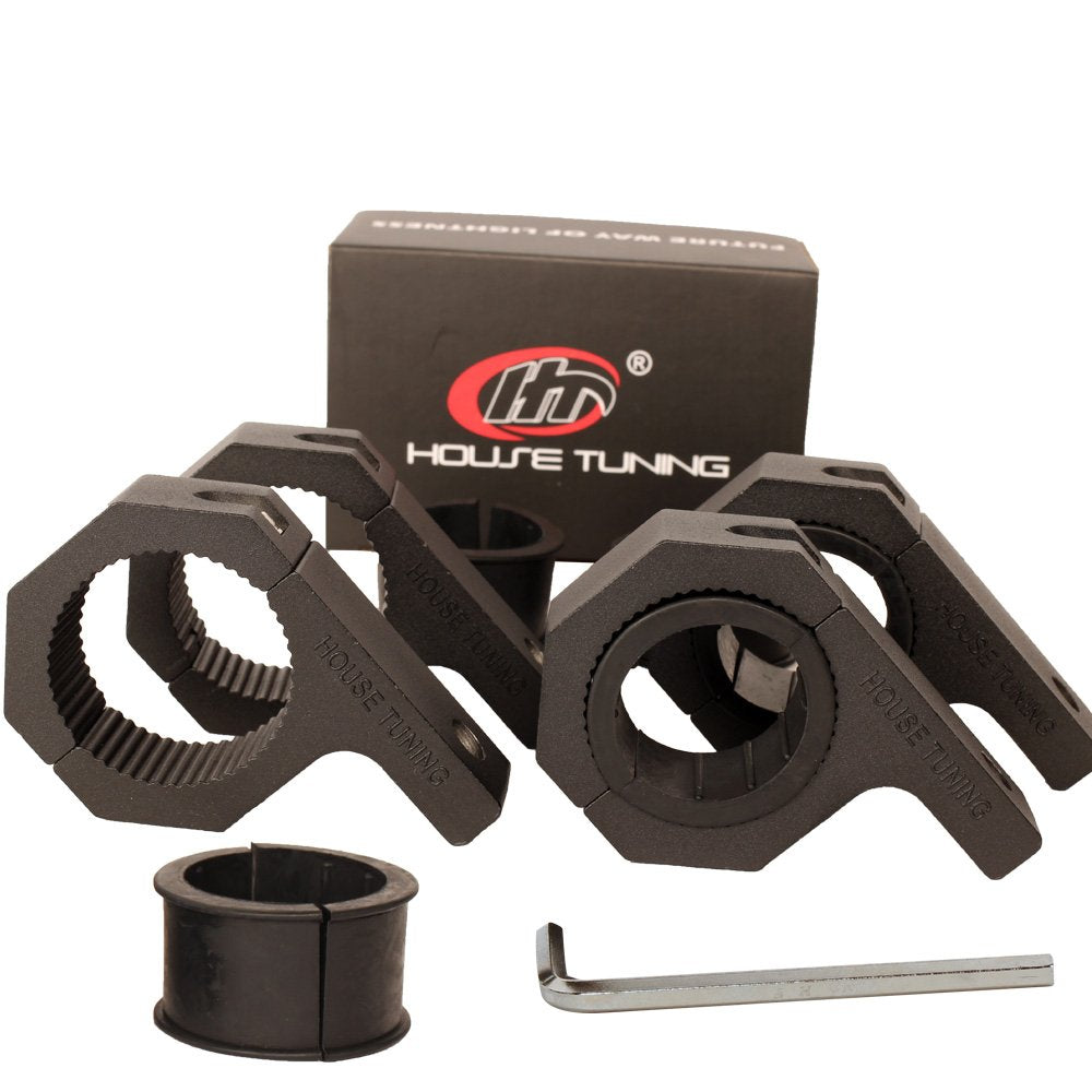 House Tuning Roll Bar Clamps 1.75 Inch-Pack 4 Tube Clamp Bracket 1 3/4 Inch Roll Bar Mounting Brackets For Utv Truck Light Mount