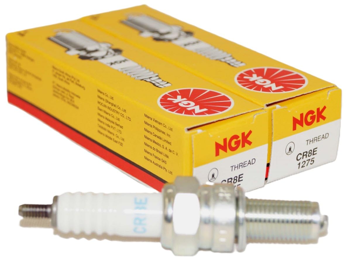 NGK 1275 Spark Plugs CR8E - Pack of 2