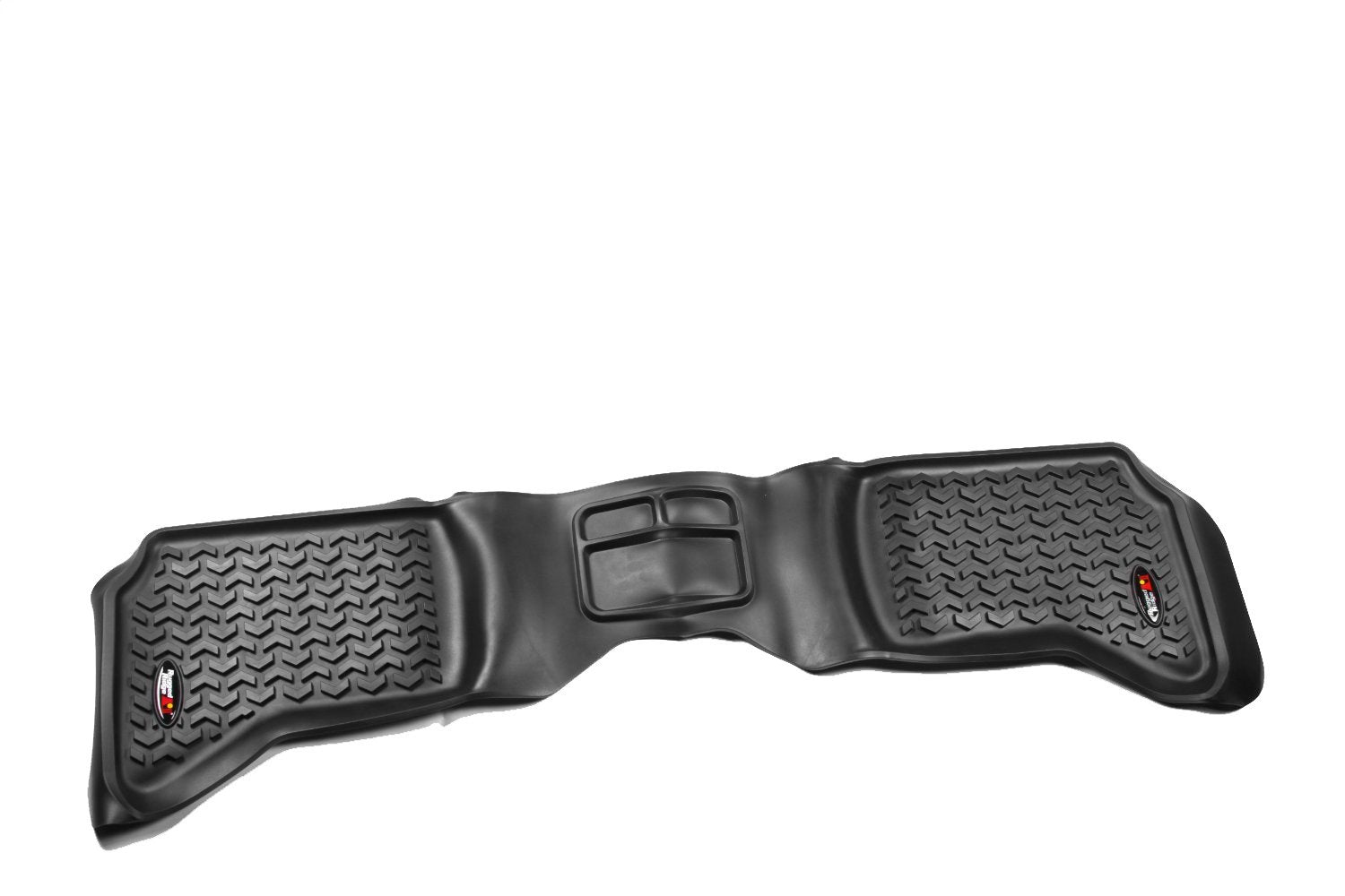 Rugged Ridge 82903.08 Floor Liner, Front; Black, 2009-2018 Dodge / Ram 1500 / 2500 / 3500 Crew, 2500 / 3500 Mega Cab