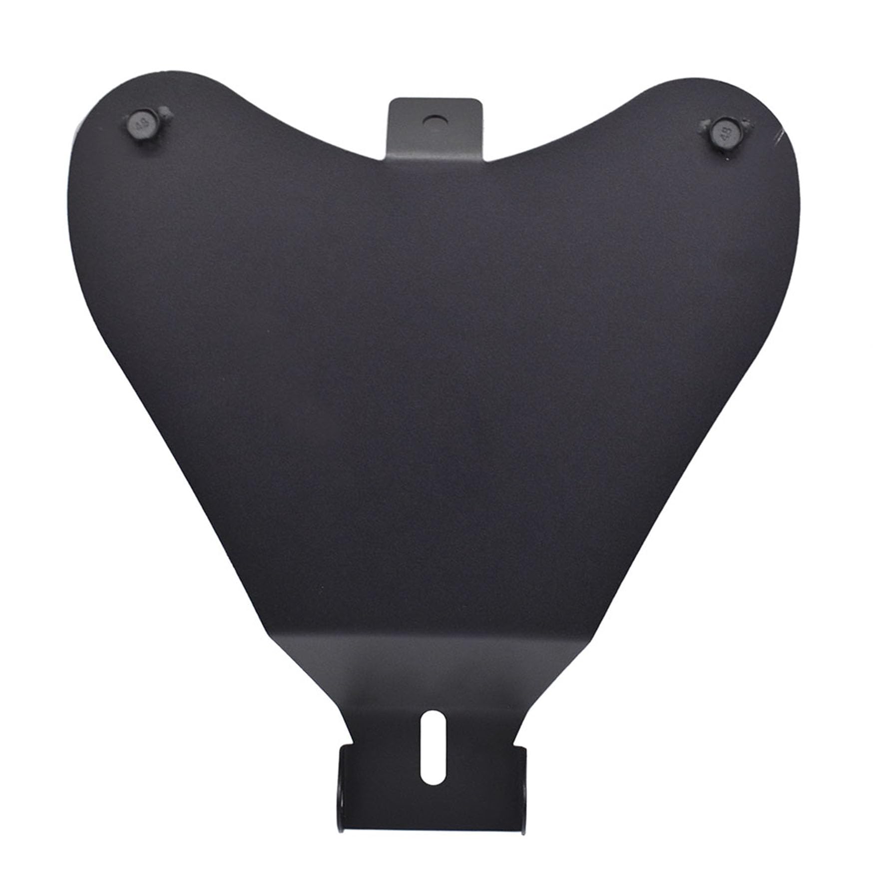 Motorcycle PU leather Solo Seat Spring w/Seat Base Black Replacement for Honda Shadow Spirit ACE VT 1100 750 Yamaha Kawasaki Suz