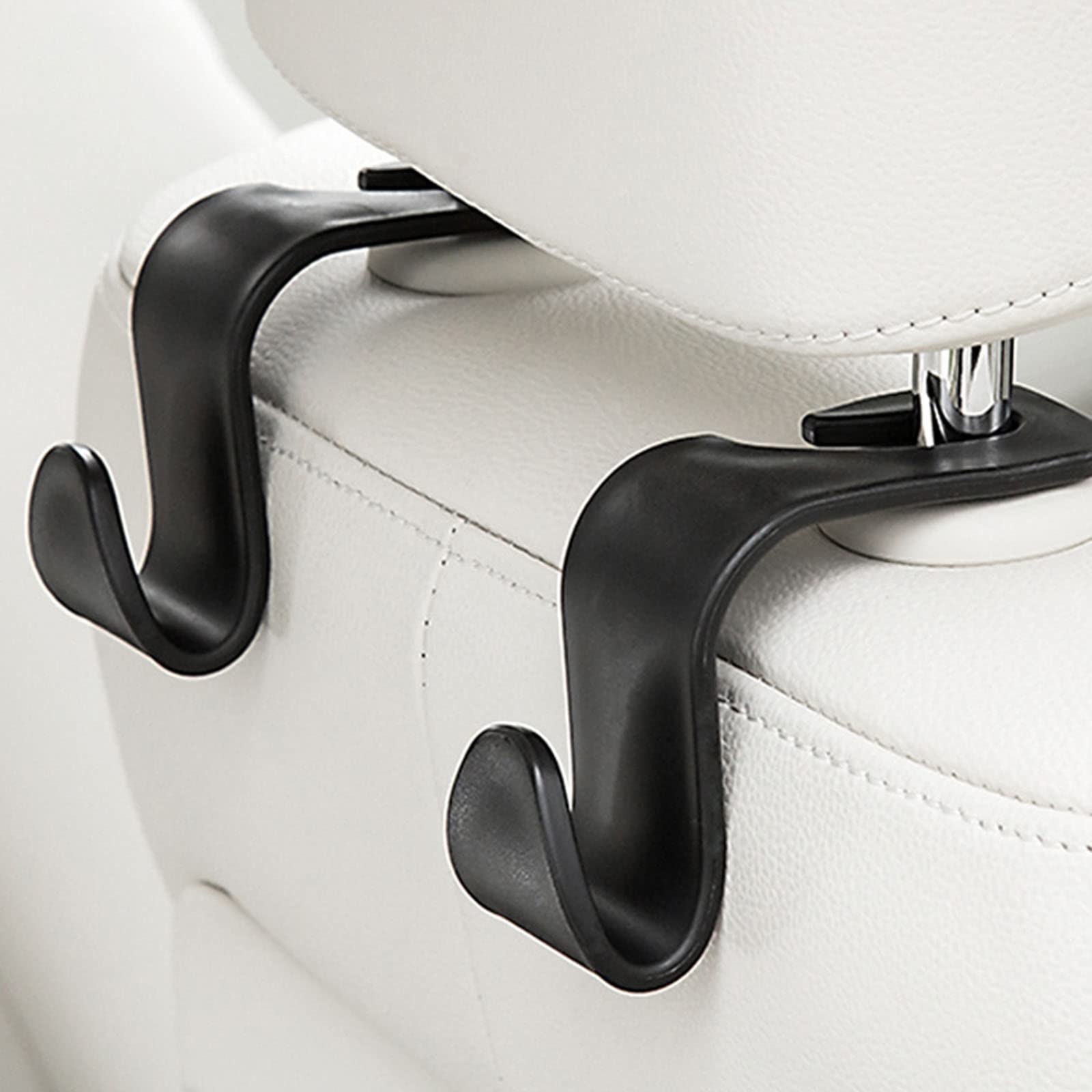 Vtechology Car Seat Headrest Hook,8Pack Car Headrest Bag Hooks Seat Headrest Hooks Backseat Headrest Hangers Storage For Purses,