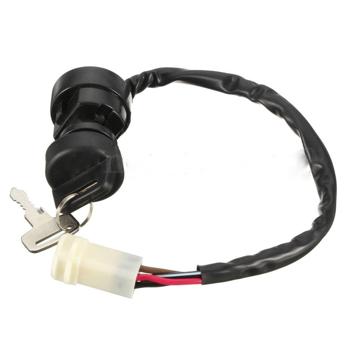 Ignition Key Switch Fits Yamaha Moto 4 225 Yfm225 Moto-4 1986 1987 1988 Atv