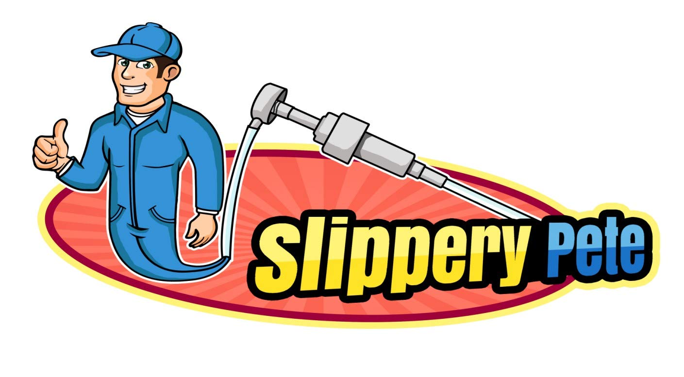 Slippery Pete 5cc Fluid Pump for Quart Bottles - Ideal for Gear Oil, Transmission & Differential Fluid Transfer - White