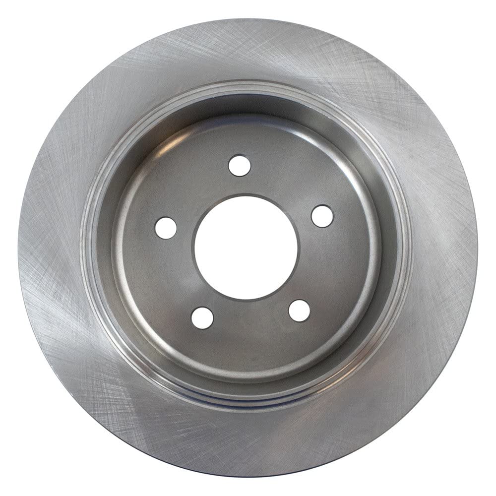 Trq Rear Brake Rotors Set Solid Compatible With 1996-2002 Ford Crown Victoria Lincoln Town Car Mercury Grand Marquis