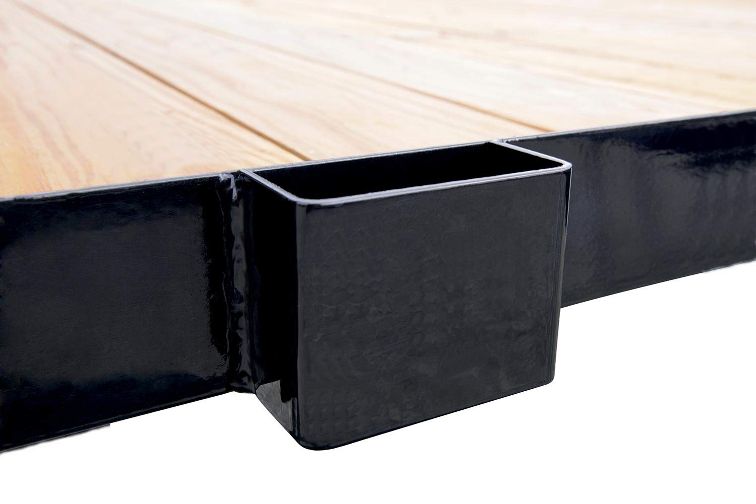 A.A Heavy Duty Weld On 2X4 Steel Stake Pockets For Trailers & Trucks (Pack Of 8)