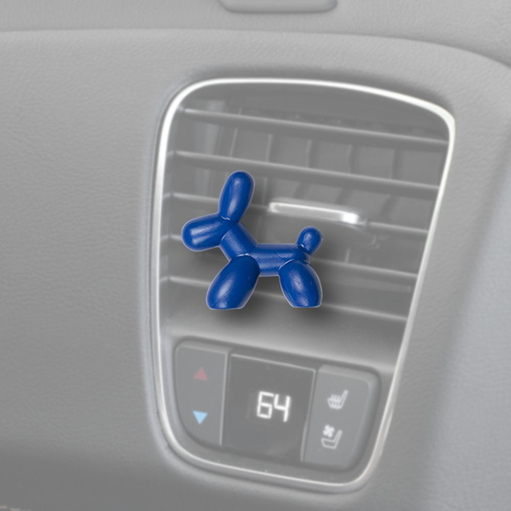 Little Pup 96603 Ocean Splash Scent, Car Air Freshener, Clips To A/C Air Vent, Alcohol-Free Fragrance Oil, Non-Hazardous And Non-Toxic Plastic, Set Of 1