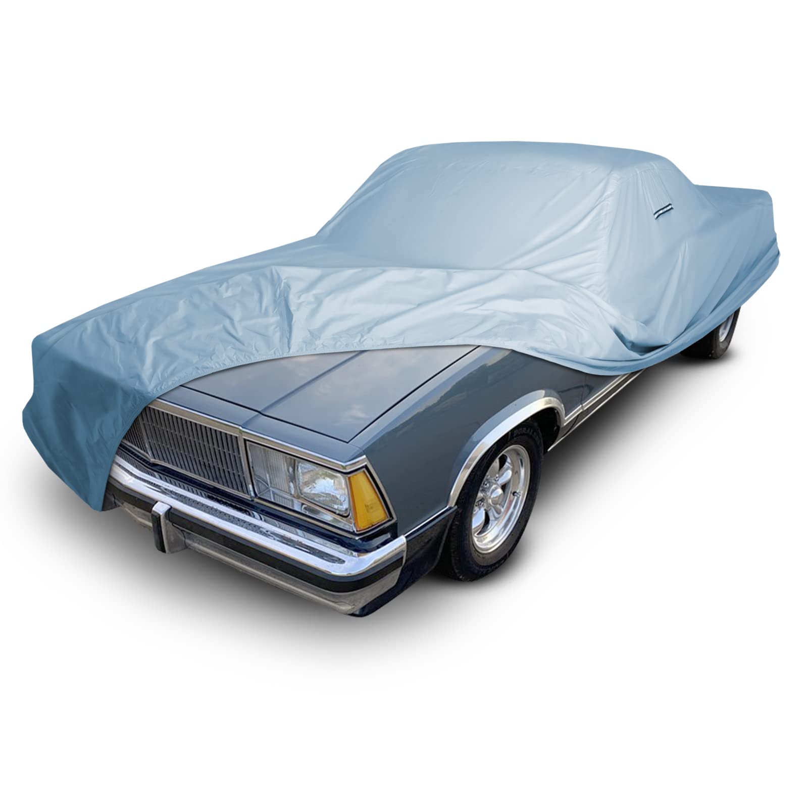 Icarcover Custom Car Cover For 1978-1987 Chevy El Camino, Waterproof All Weather Rain Snow Uv Sun Protector Full Exterior Weathe