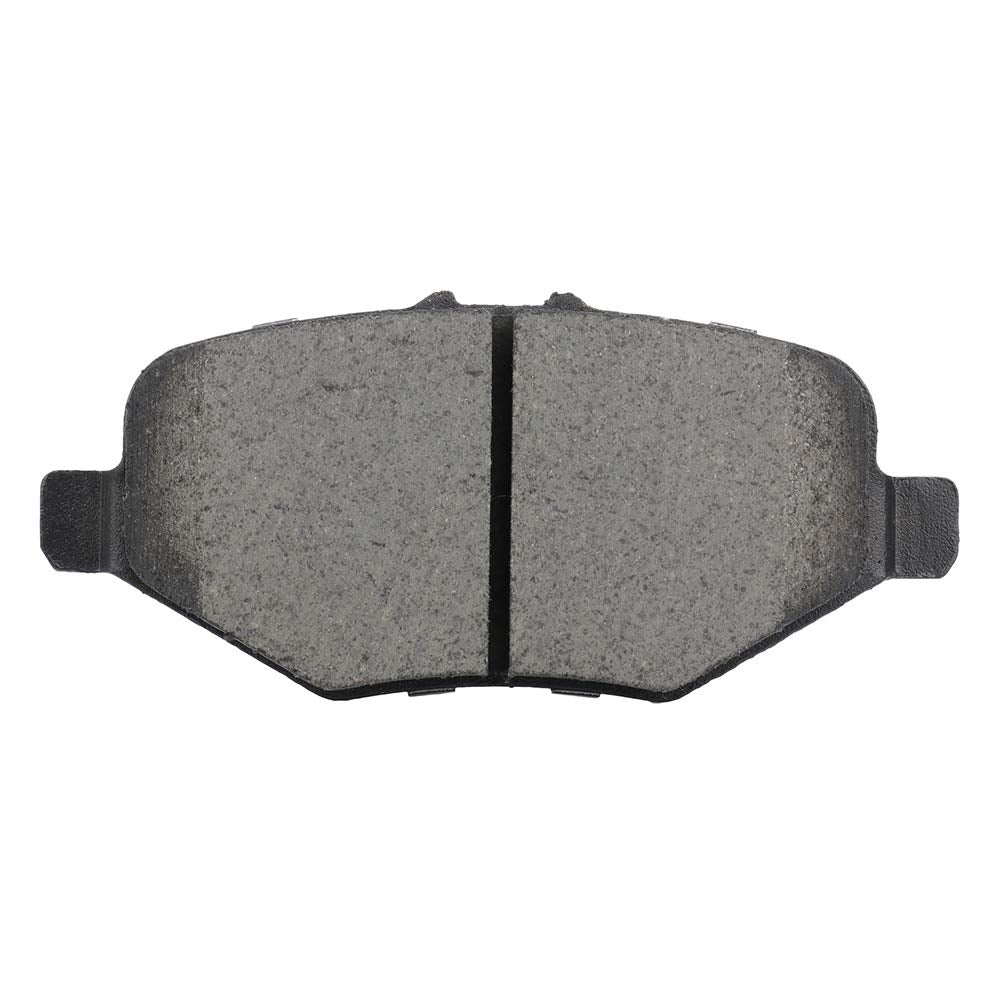 Cciyu D1611 D1612 Front & Rear Ceramic Brake Pads Set Fit For Ford Explorer,Flex,Police Interceptor Sedan,Police Interceptor Uti