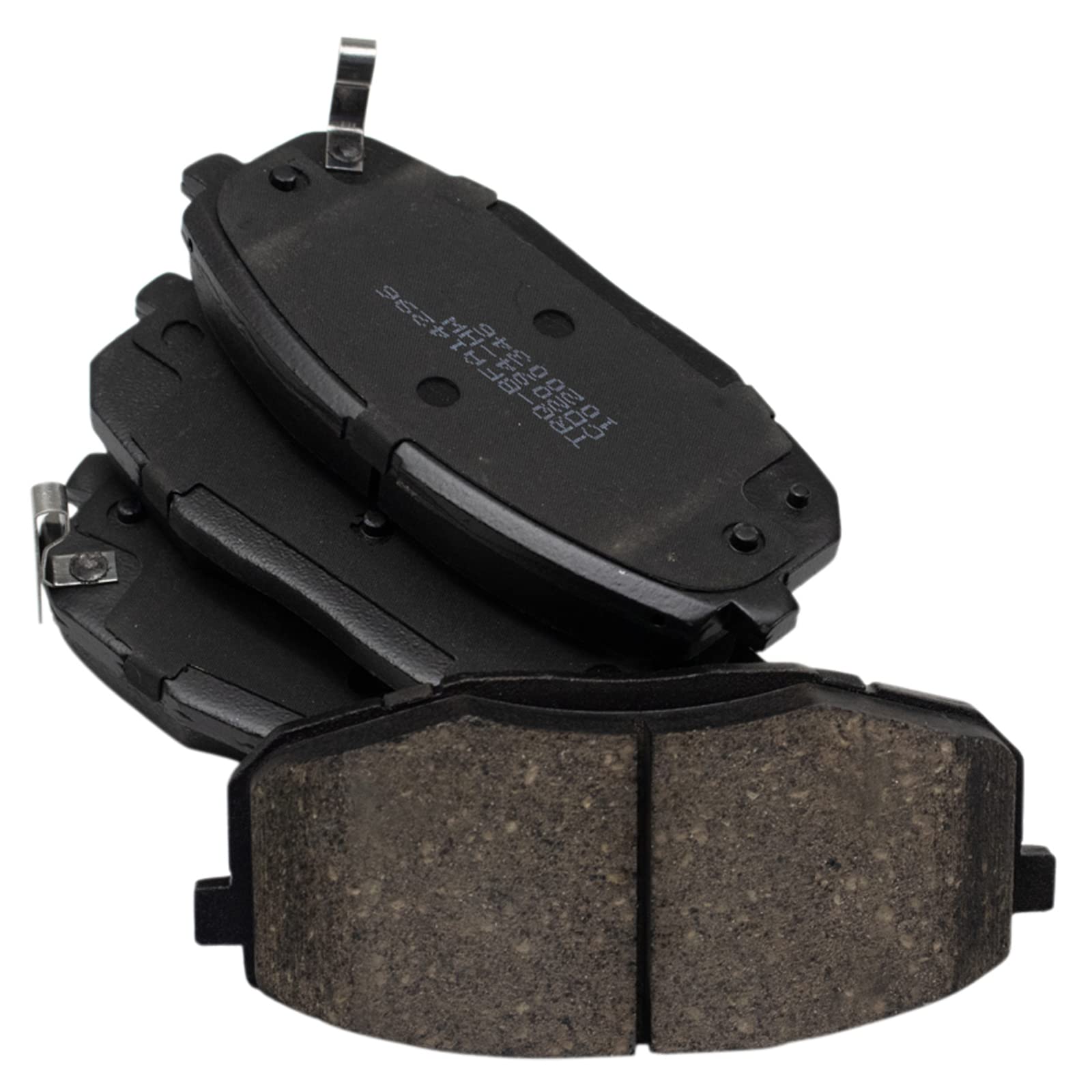 TRQ Front Brake Pads Ceramic Compatible with 2018-2020 Hyundai Elantra GT 2018-2023 Kona 2020 Kona Electric 2019-2022 Kia Forte