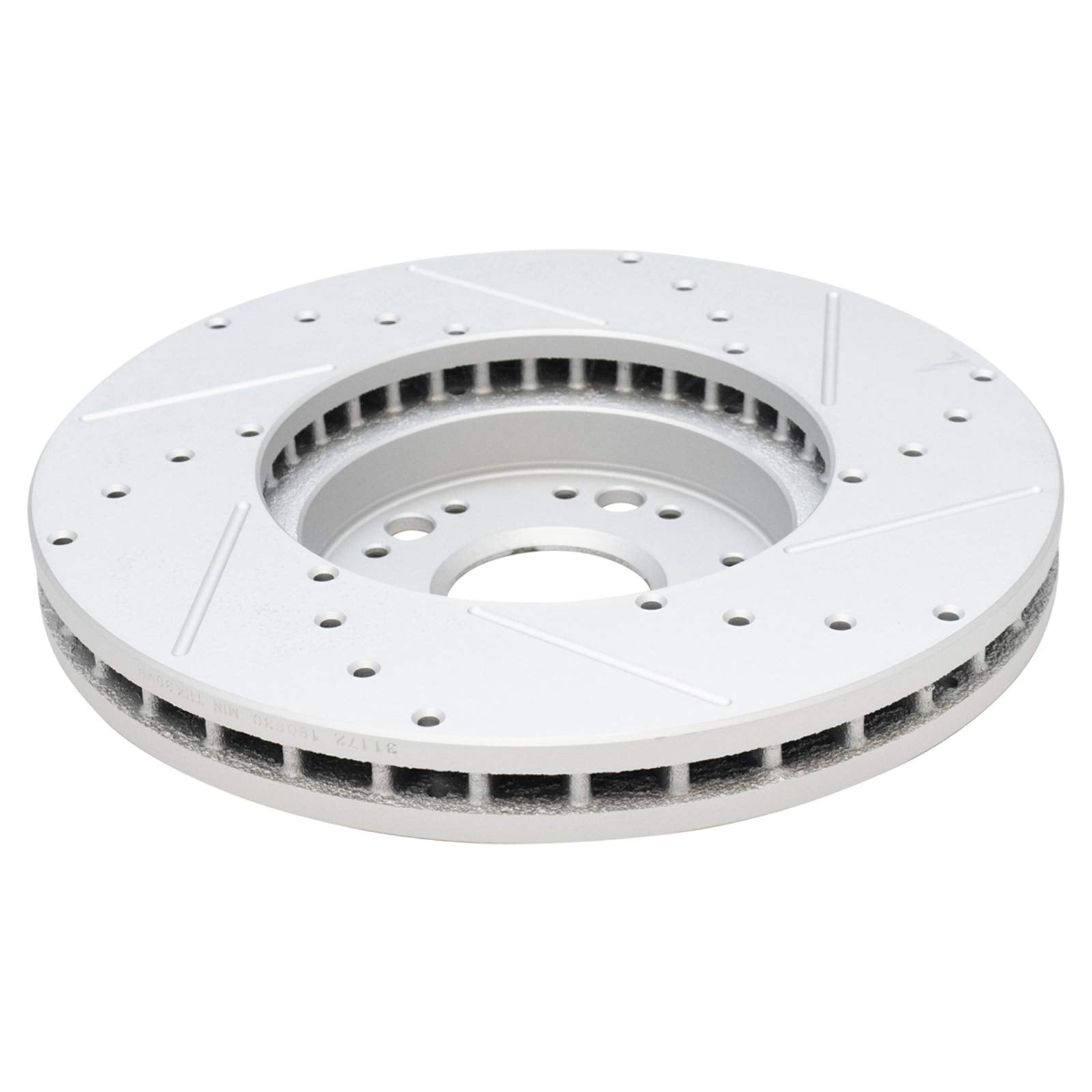 Trq Front Performance Brake Rotor Drilled Slotted Pair Set For Lexus Gs300 / Gs400 / Gs430 / Is300 / Ls400 / Sc300 / Sc400 / Sc4
