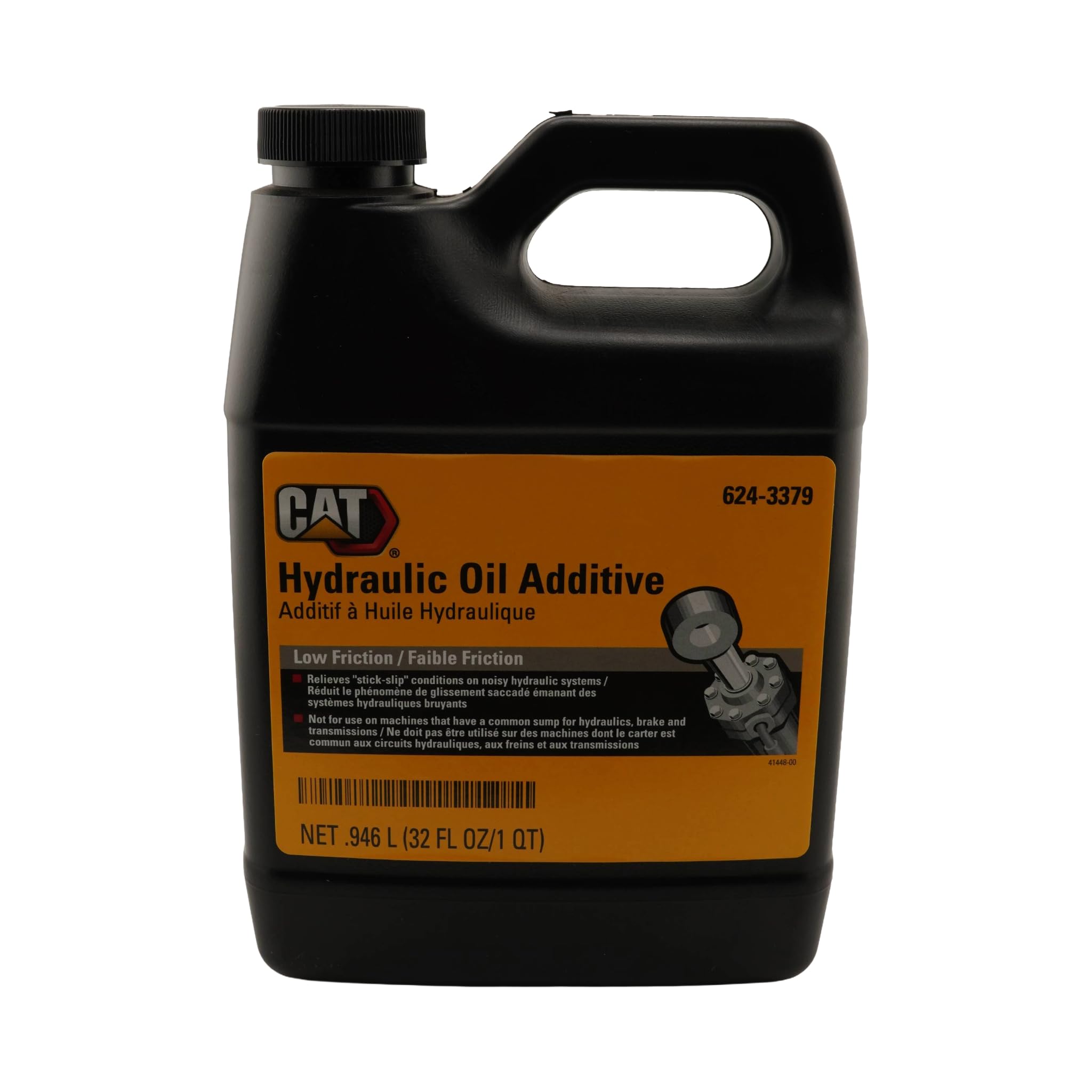 CAT 624-3379 (6243379) Hydraulic Oil Additive - 1 Quart - Low Friction Additive for Noise Reduction