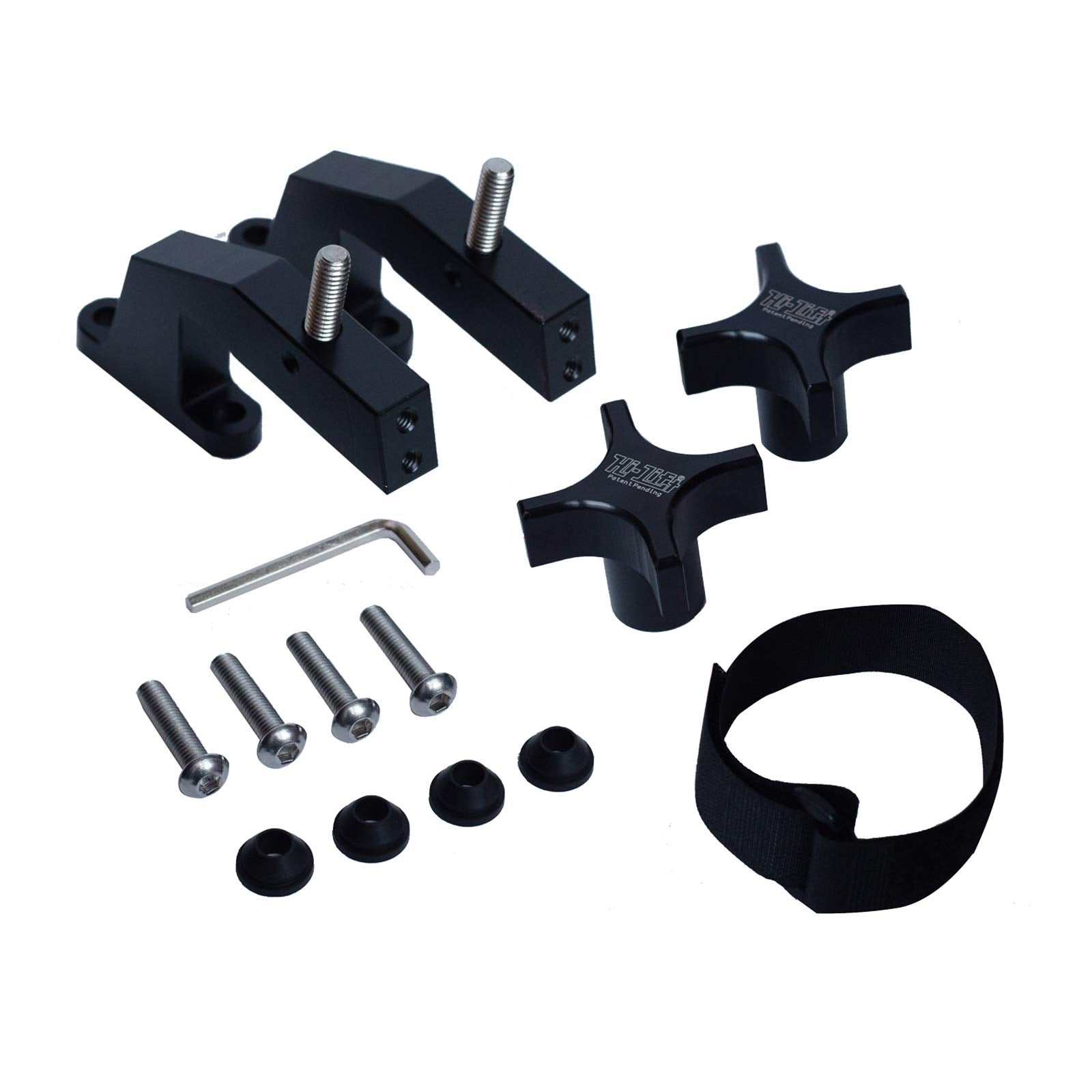 Hi-Lift Jack Hm-925 Hood Mount For Jeep Wrangler Jk (2007-2012) , Black