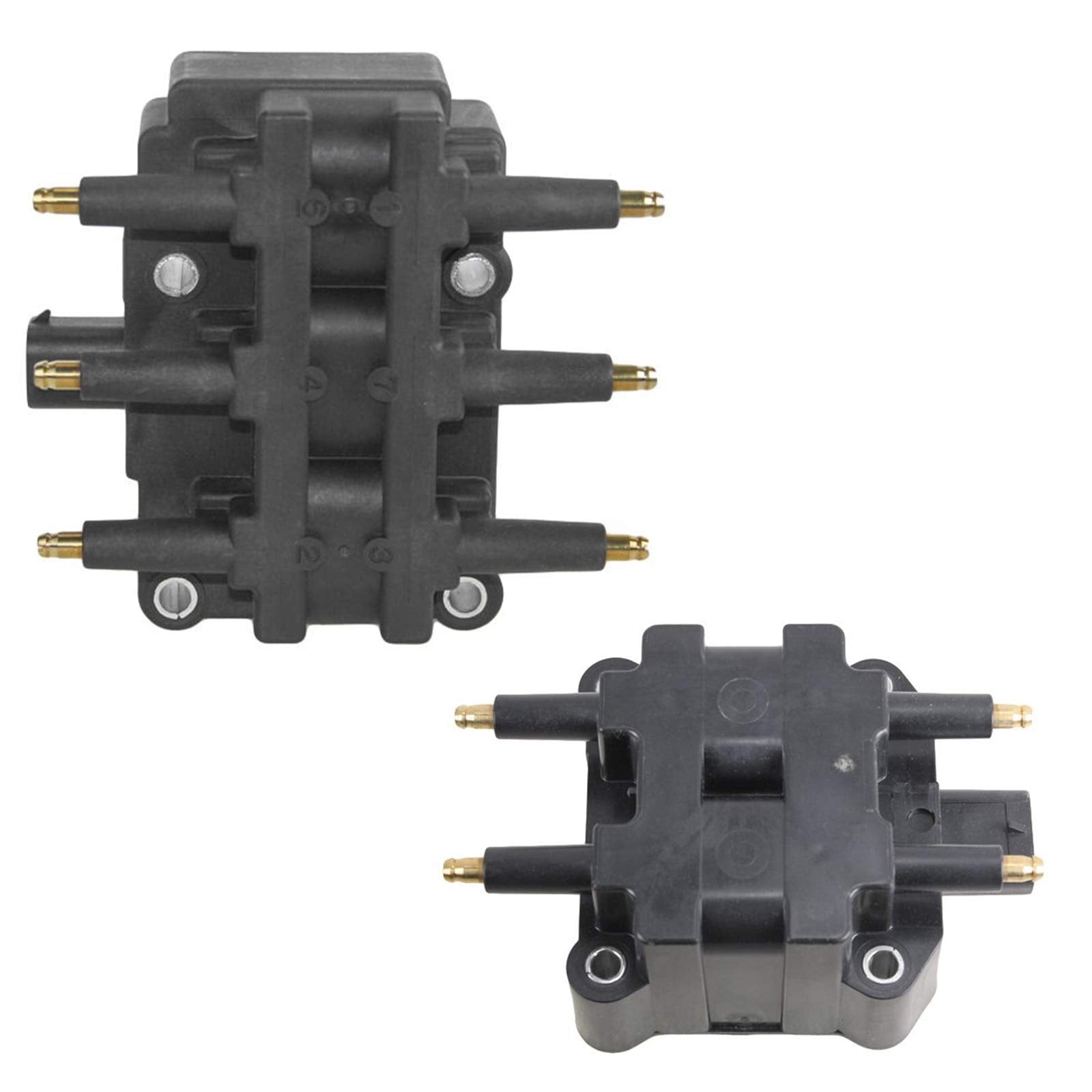 Trq Ignition Coil Set Compatible With 1994-1996 Dodge Ram 2500 Ram 3500