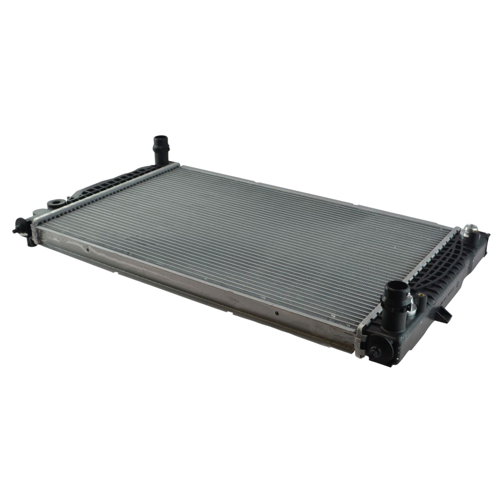 Trq Radiator Assembly Aluminum Core Compatible With 97-01 Audi A4 A4 Quattro 99-01 A6 A6 Quattro 98-05 Volkswagen Passat Cu2648