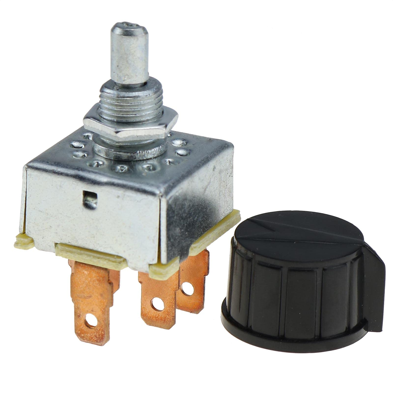 DVPARTS AC Air Conditioning Blower Switch - 3 Speed Rotary Selector for INDAK Four Seasons 35702