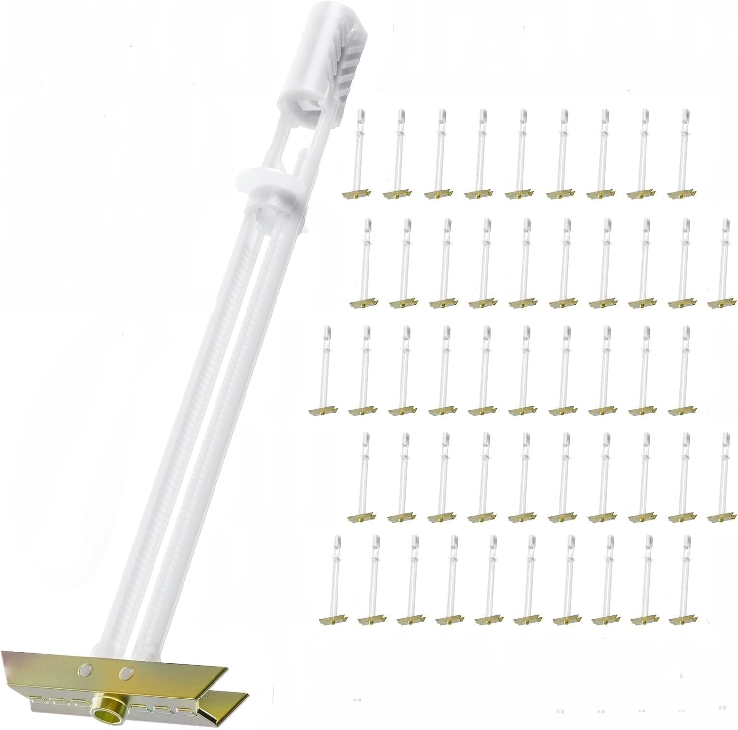 Drywall Anchor For 1/4''-20 Unc Fastener Size, Heavy Duty Hollow Drywall Anchors For Tv Mounting Kit, 3/8'' To 3-5/8'' Grip Rang