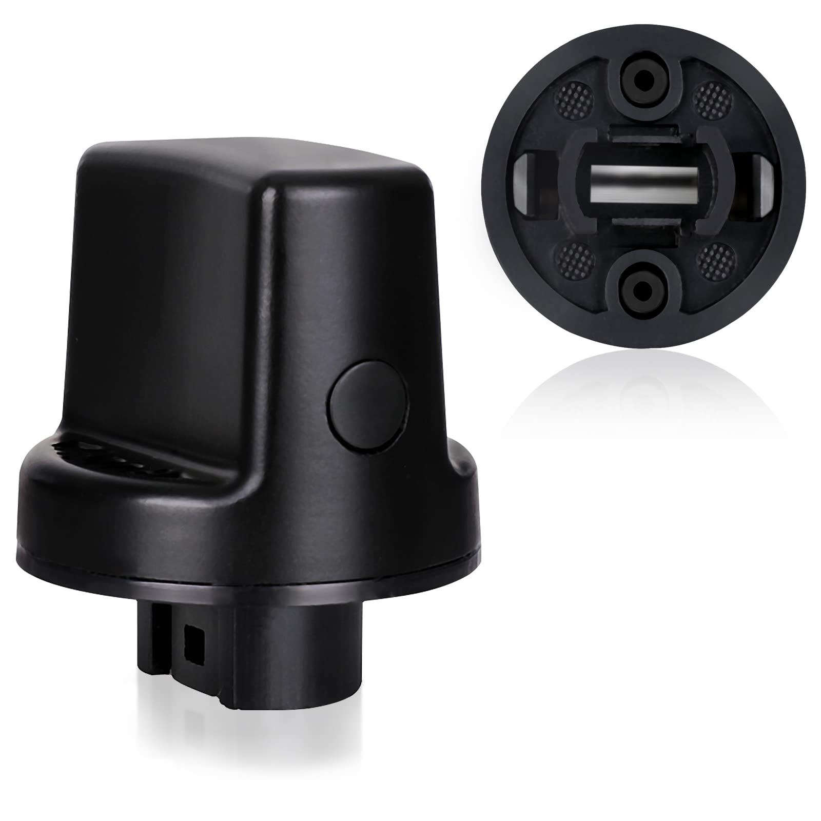 Shinehome Ignition Key Knob Push Turn Switch Compatible With 2007-2015 Mazda Cx-9 2007-2011 Mazda Cx-7 2006-2007 Mazda 6 Keyless Push-Button Ignition Cover Set For Mazda Cx9 Accessories