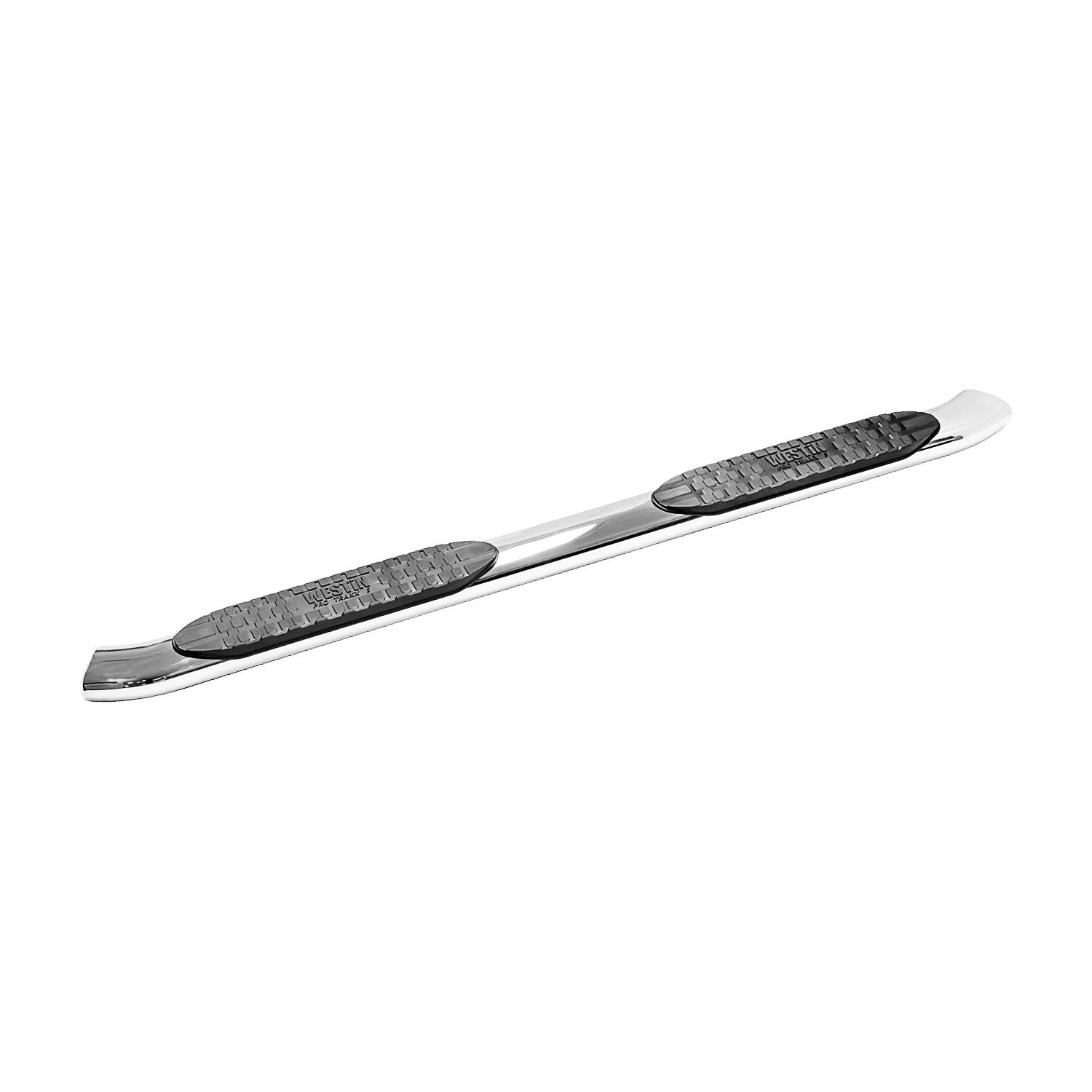 Westin 21-51950 Pro Traxx 5 Oval Nerf Bars Fits 2007-2013 Silverado Sierra 1500 Crew Cab 2007-2010 Silverado Sierra 2500 3500Hd 2011-2014 Silverado Sierra 2500 3500Hd (Exc Diesel) Polished Pair