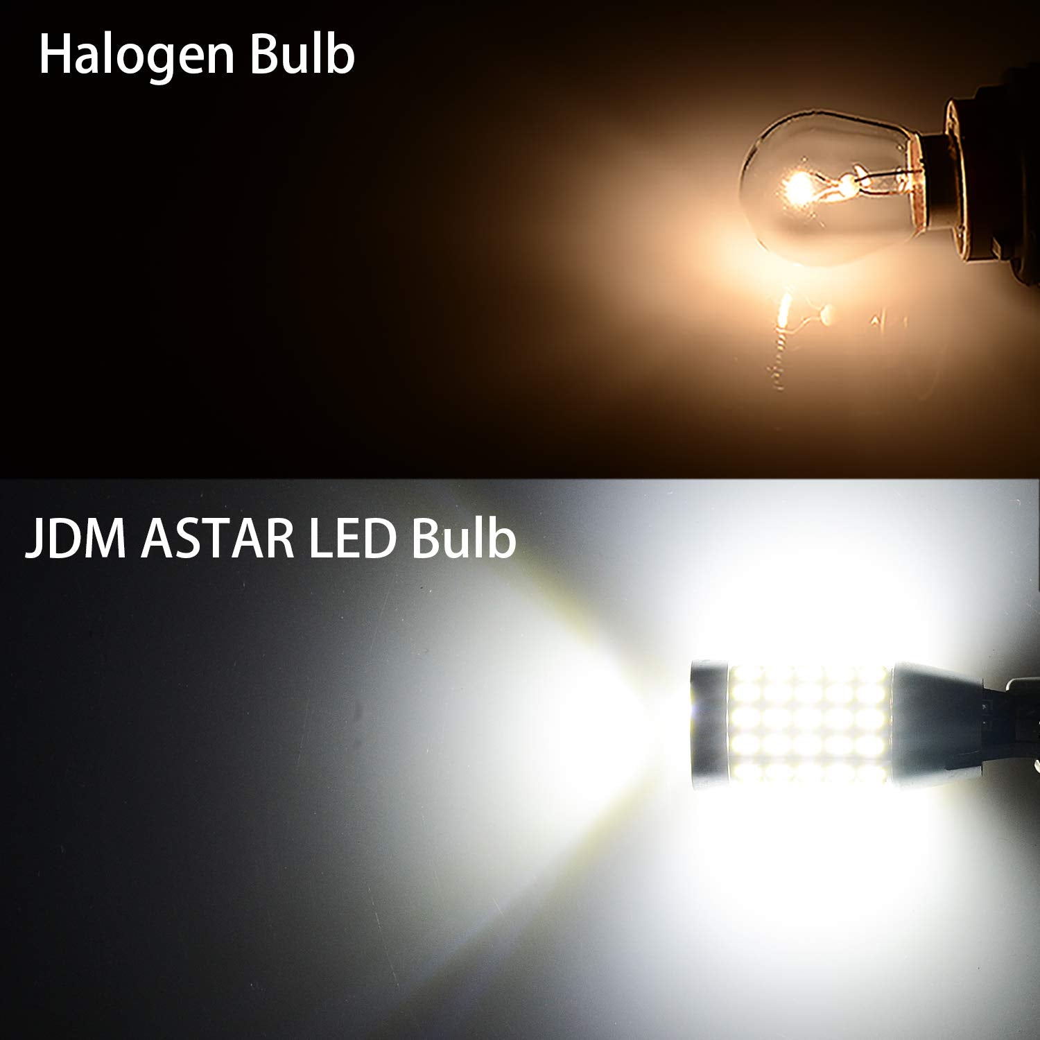 Jdm Astar Extremely Bright 2000 Lumens 360-Degree Shine 921 912 90-Ex Chipsets Led Bulbs For Backup Reverse Lights, Xenon White