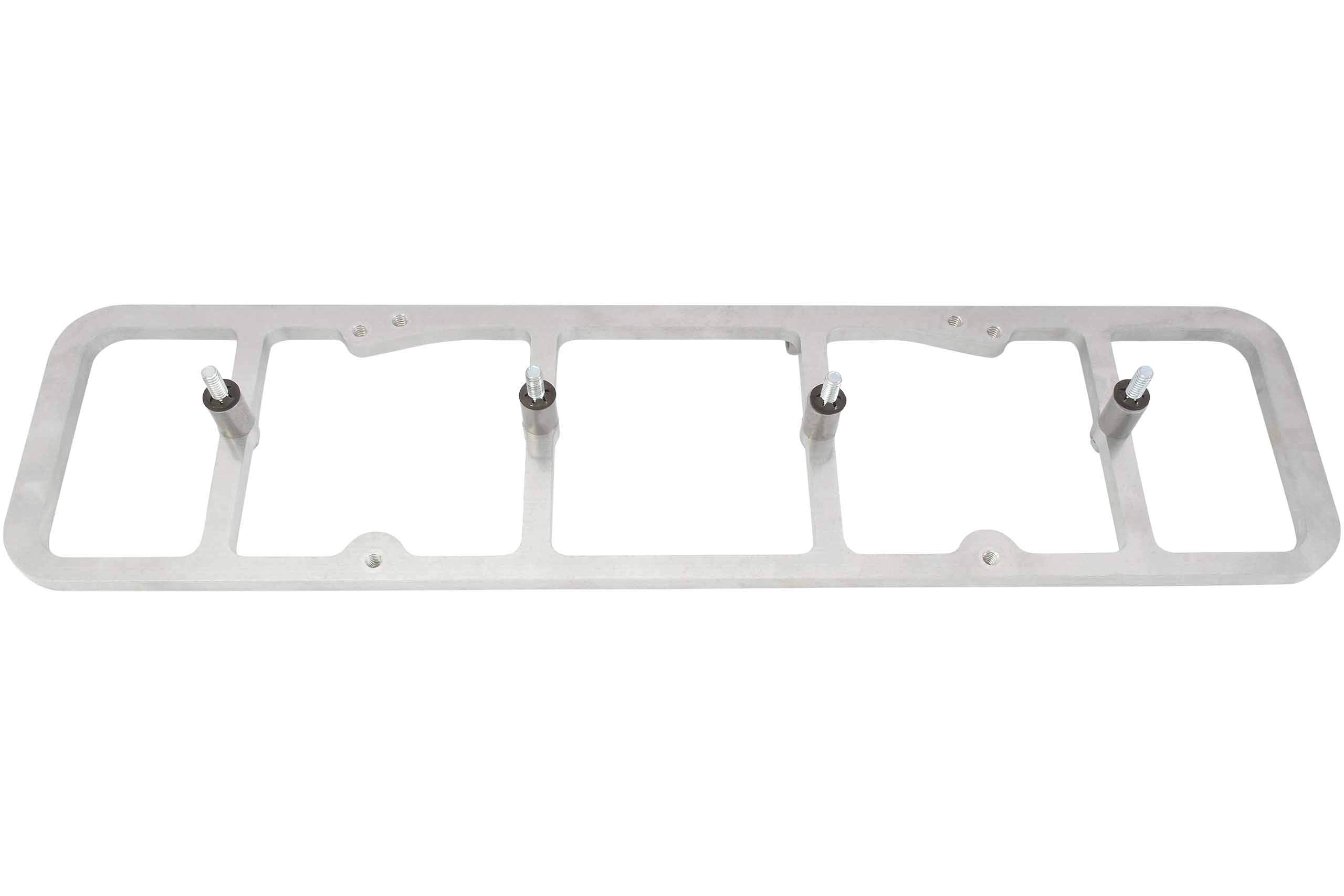 Ict Billet Sbc Valve Cover Adapter 55-86 Perimeter To 87-02 Center Bolt Head 350 327 551542