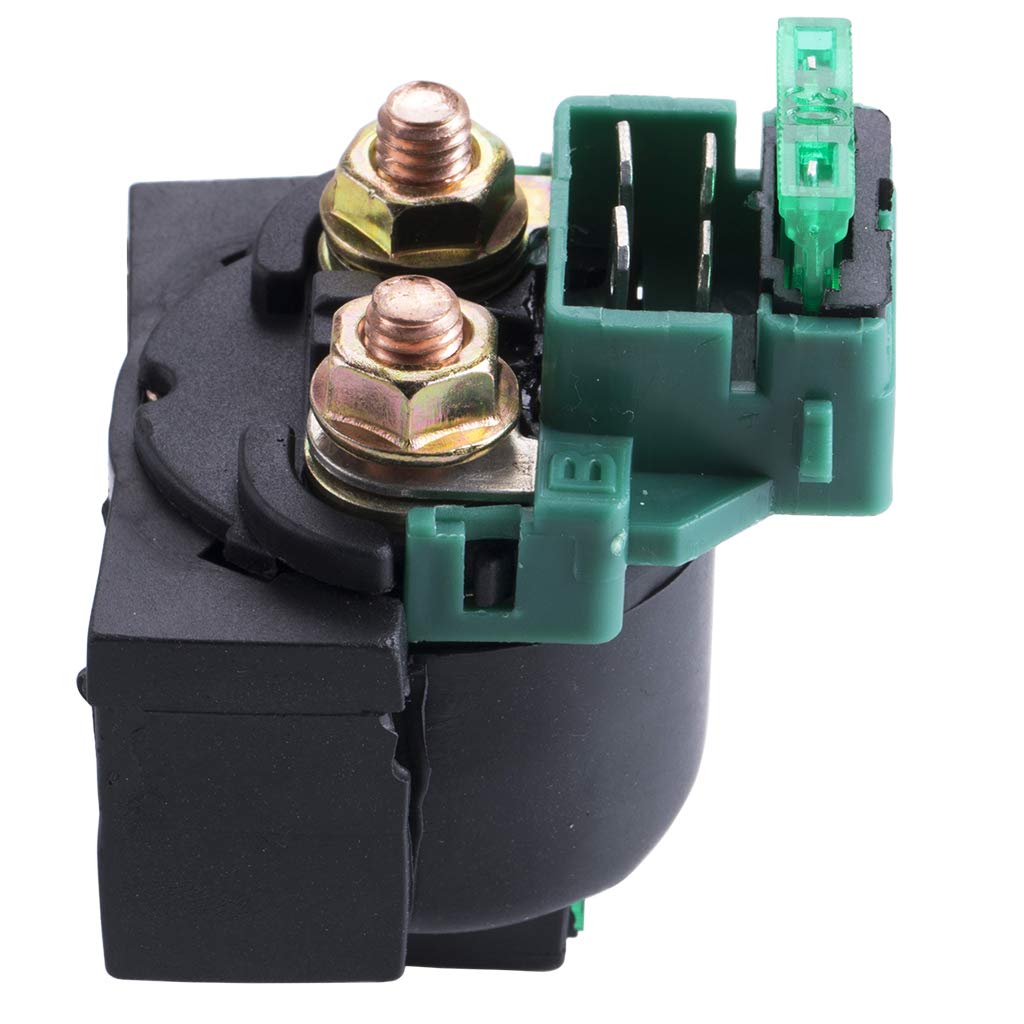 CNCMOTOK Starter Relay Solenoid for Kawasaki Bayou 220 KLF220 1988-2002 Bayou 250 KLF250 2003-2010 KLX650 1993-1996 Vulcan 800 1