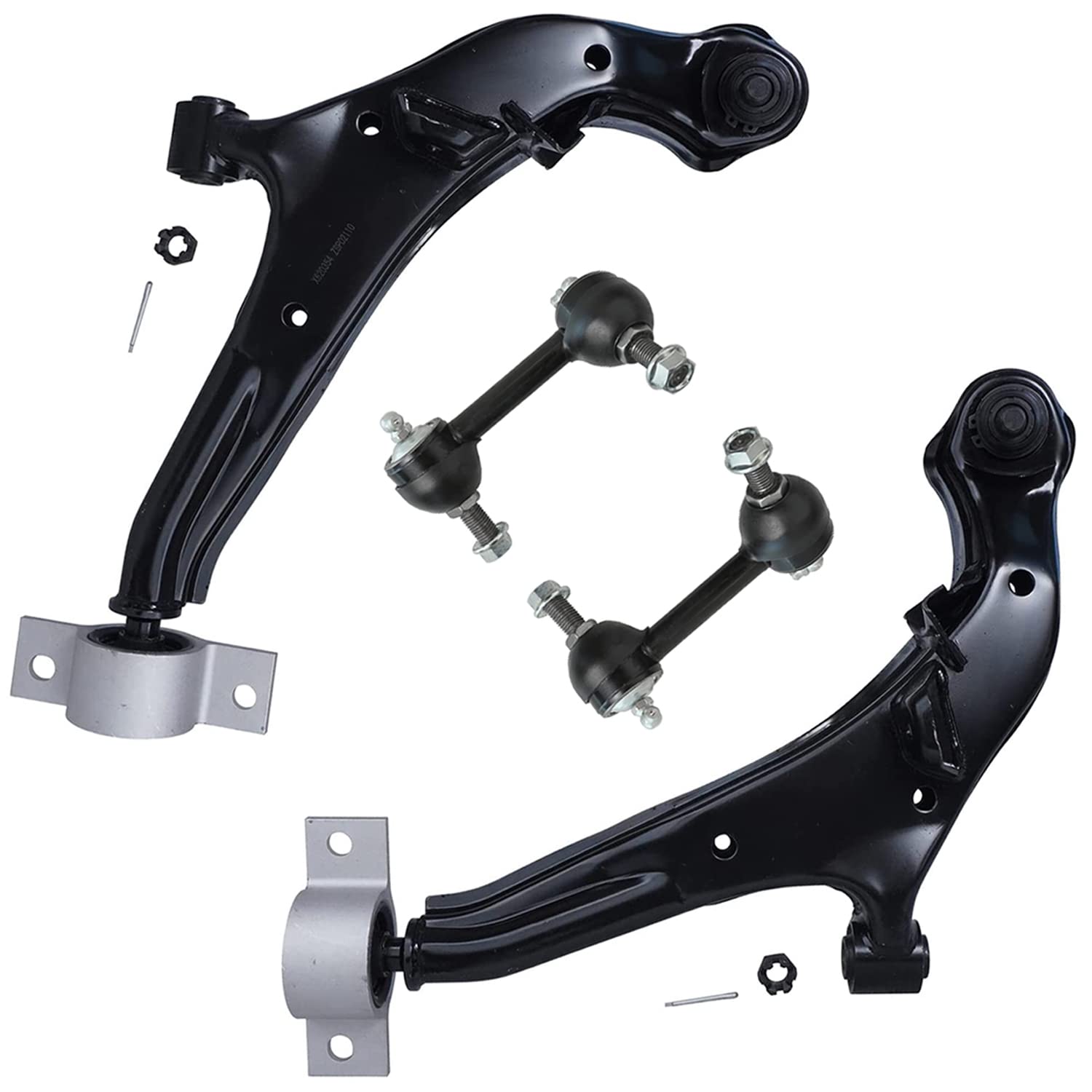 Detroit Axle - Front Lower Control Arms for 2000-2003 Nissan Maxima INFINITI I30, 2002-2004 INFINITI I35, 2 Lower Control Arms w