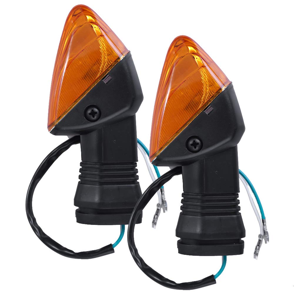 Zreneyfex Front Rear Turn Signal Indicator Lamp Fits KAWASAKI ZX-6R ZX-6RR KLE500 KLE 650 KLR650 Z750S