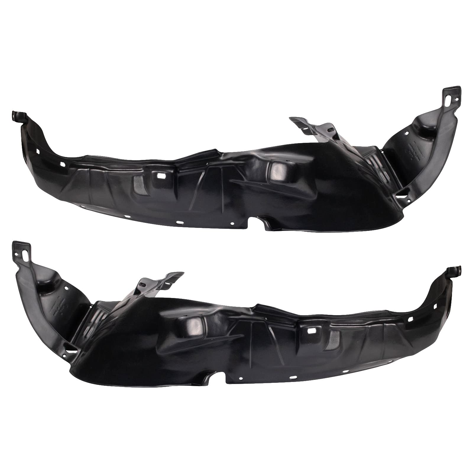 Trq Inner Fender Liner Set Compatible With 2003-2005 Honda Pilot Ho1248118 Ho1249118