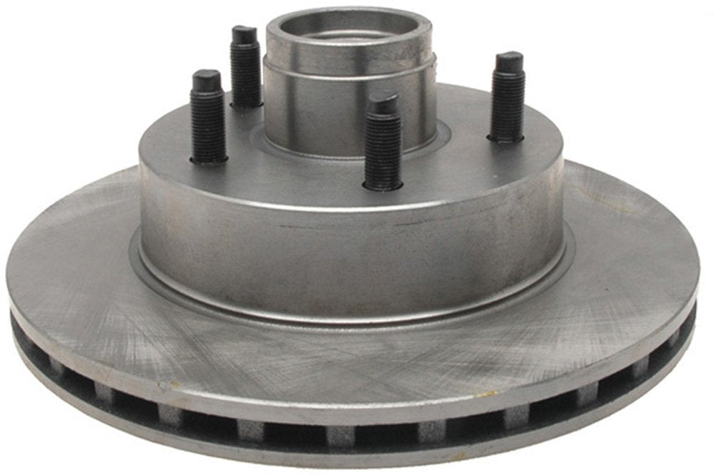 Raybestos R-Line Replacement Front Disc Brake Rotor And Hub Assembly - For Select Year Ford And Mazda Models (6865R)