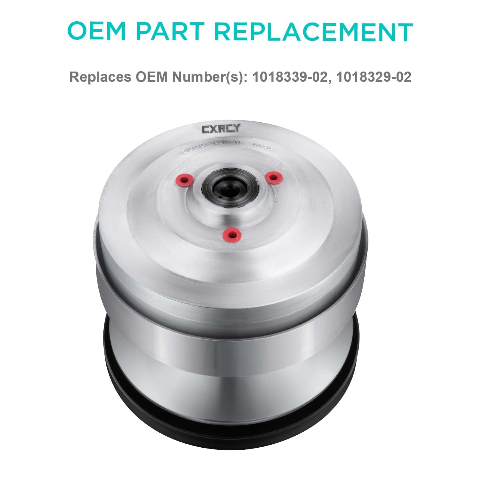 CXRCY Club Car Gas Golf Cart Drive Clutch DS Precedent Primary Clutch Dry Centrifugal Clutch Compatible With Max 5000 R.P.M Repl